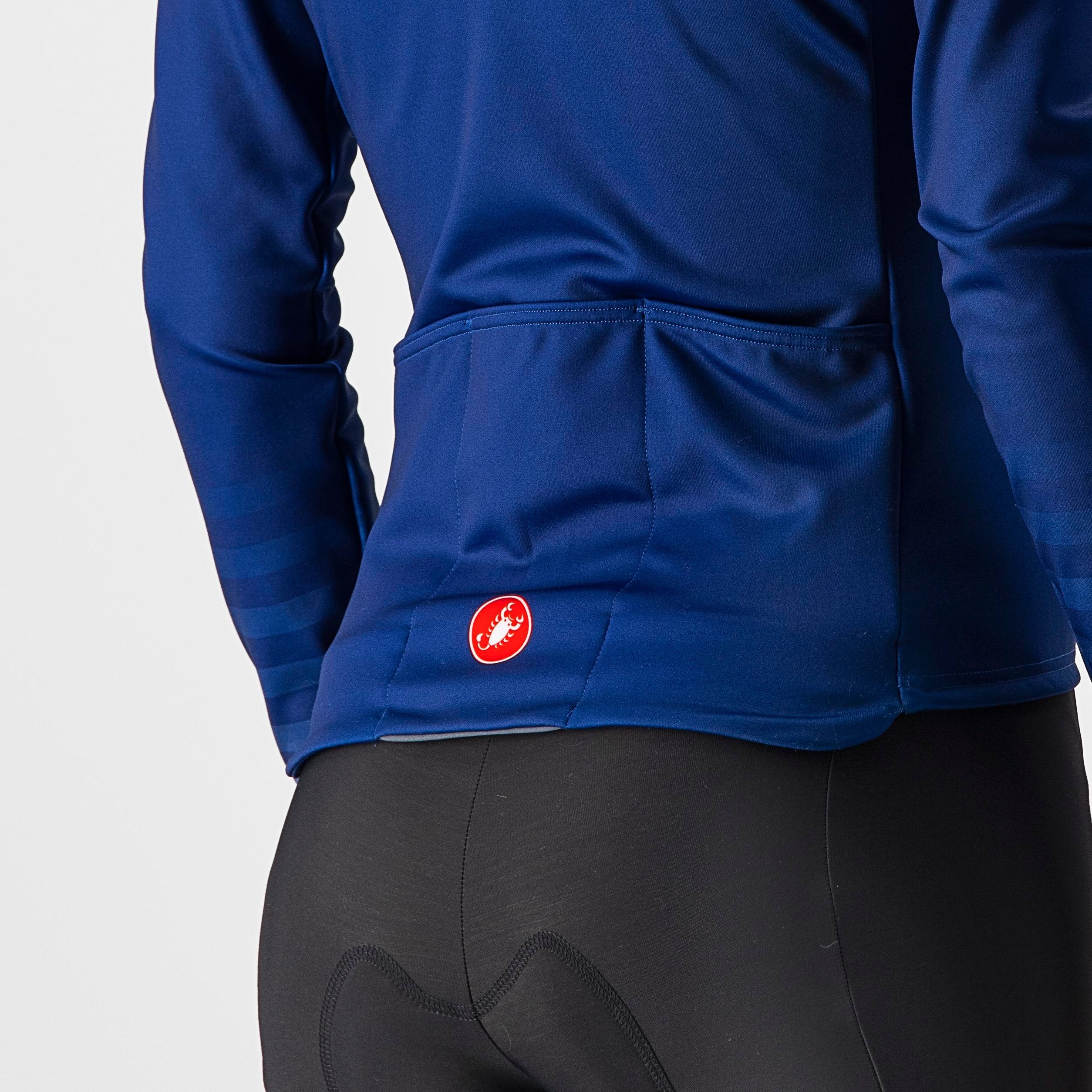 Autunno ls jersey - sodalite blue/brilliant yellow - castelli