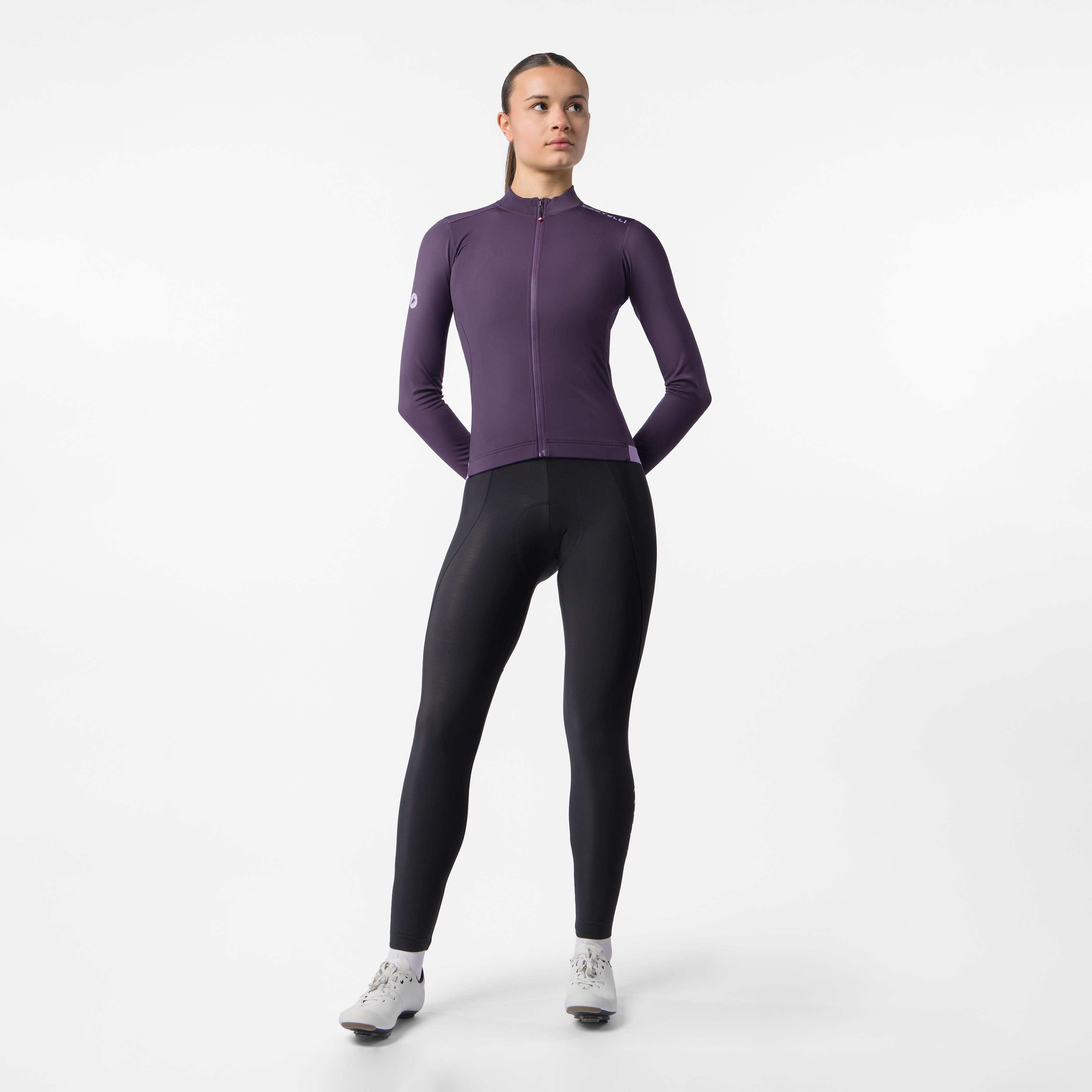 Espresso thermal 2 w jersey - night shade - castelli