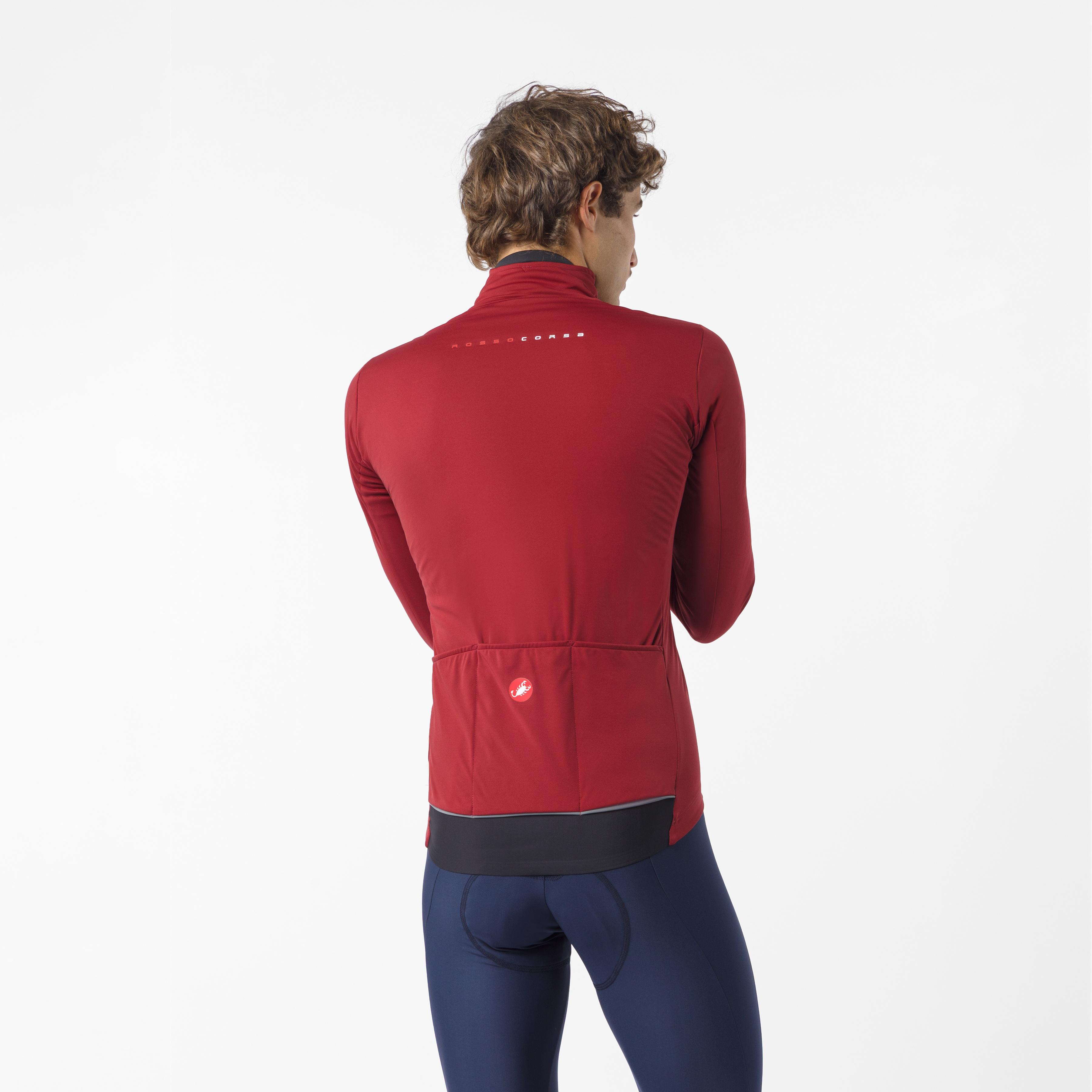 Alpha 150 jacket - garnet/black - castelli