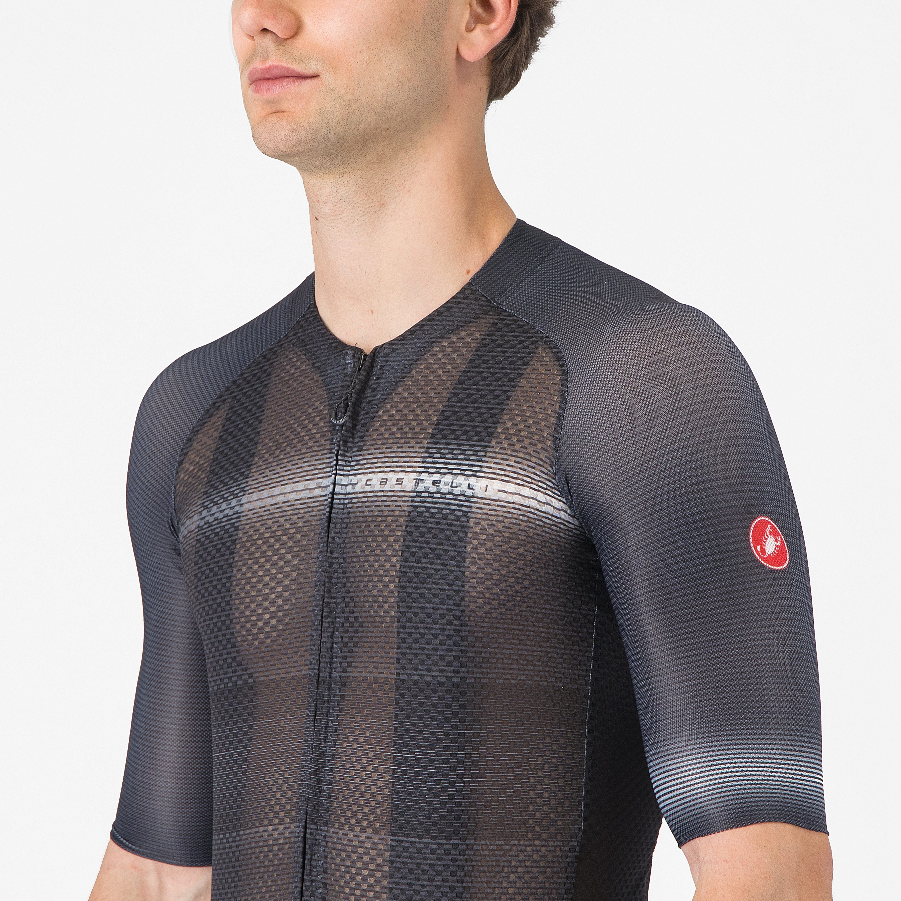 Climber's a/c jersey - black/dark gray - castelli
