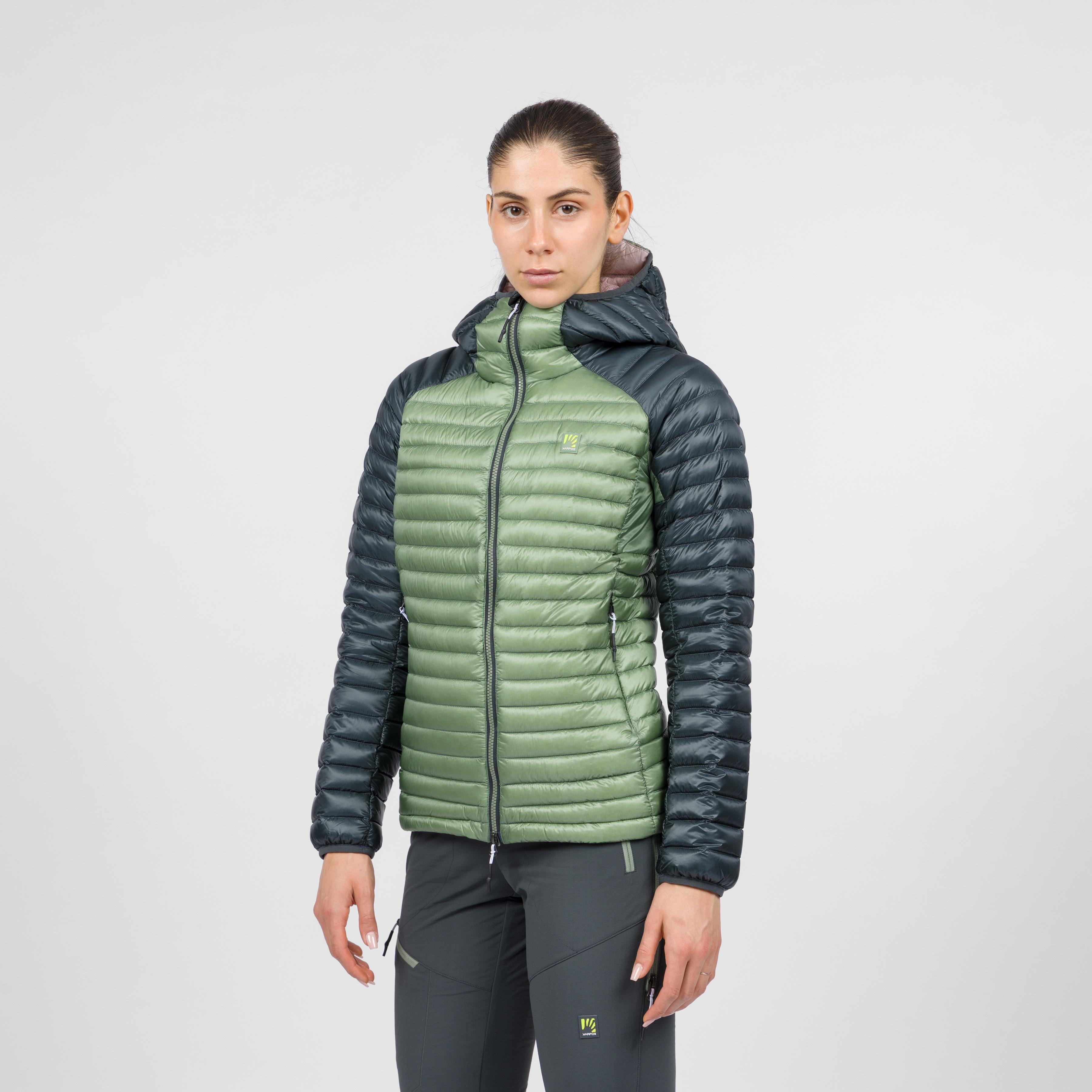 Alagna down w jacket - hedge/woodl.gray - karpos