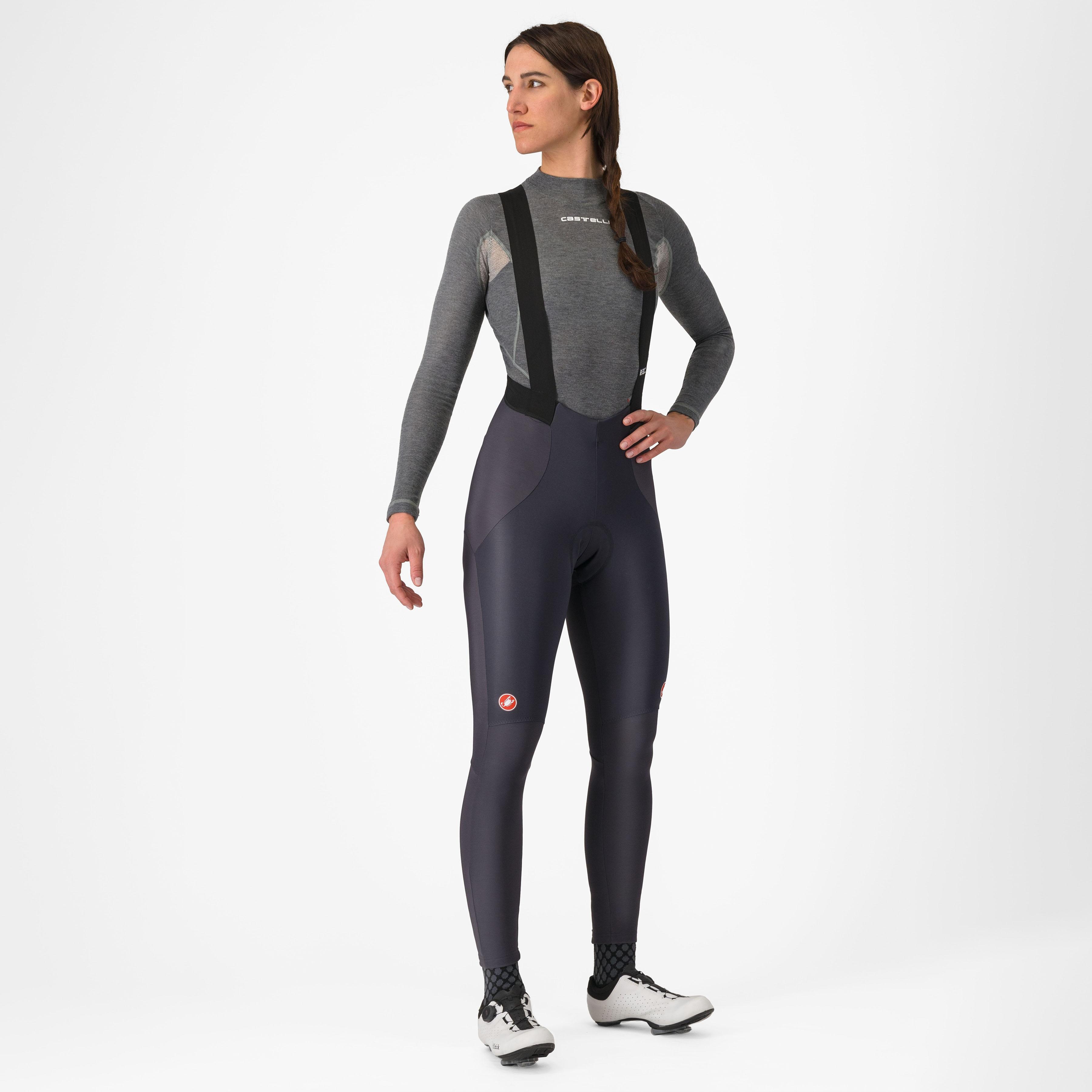 Sorpasso ros w bibtight - dark gray - castelli