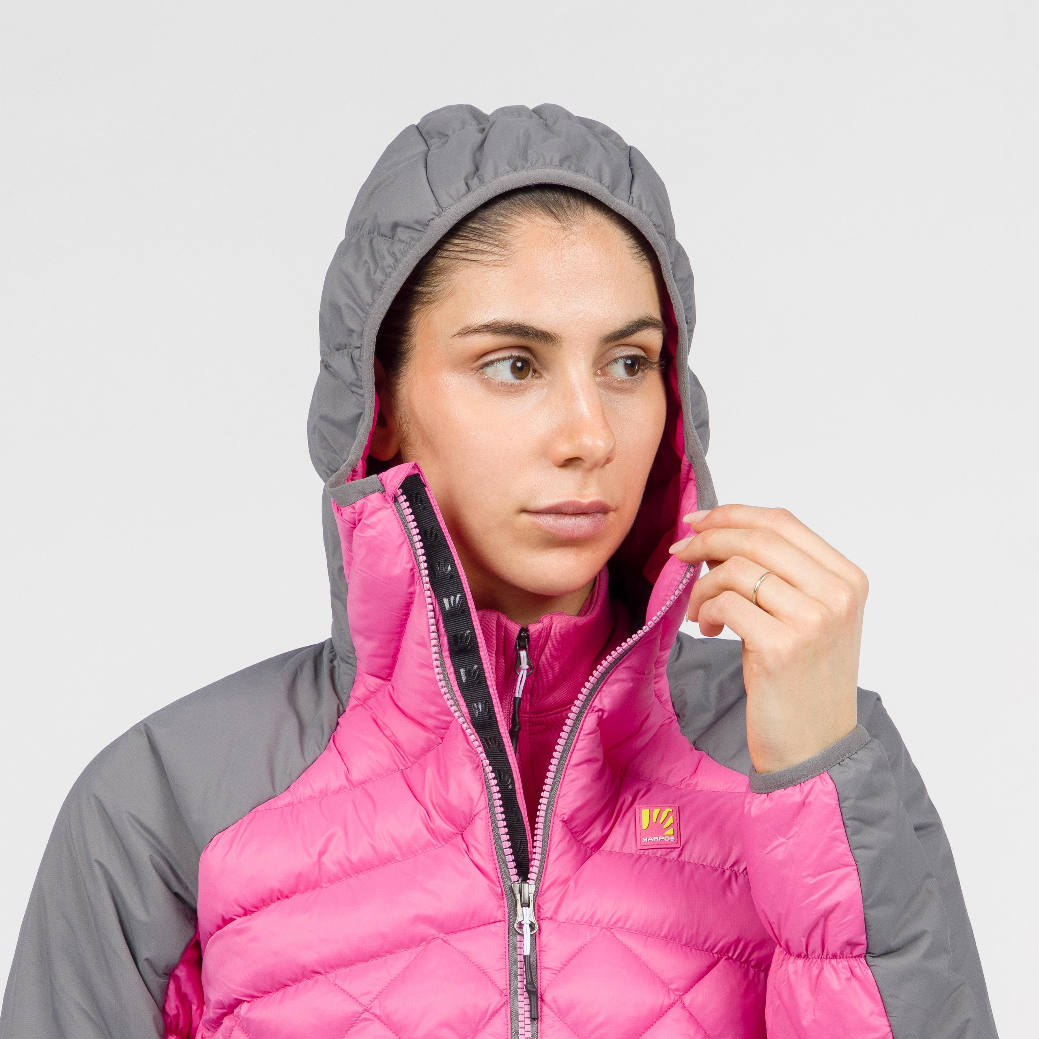 Lastei active plus w jacket - pink power/smoked - karpos