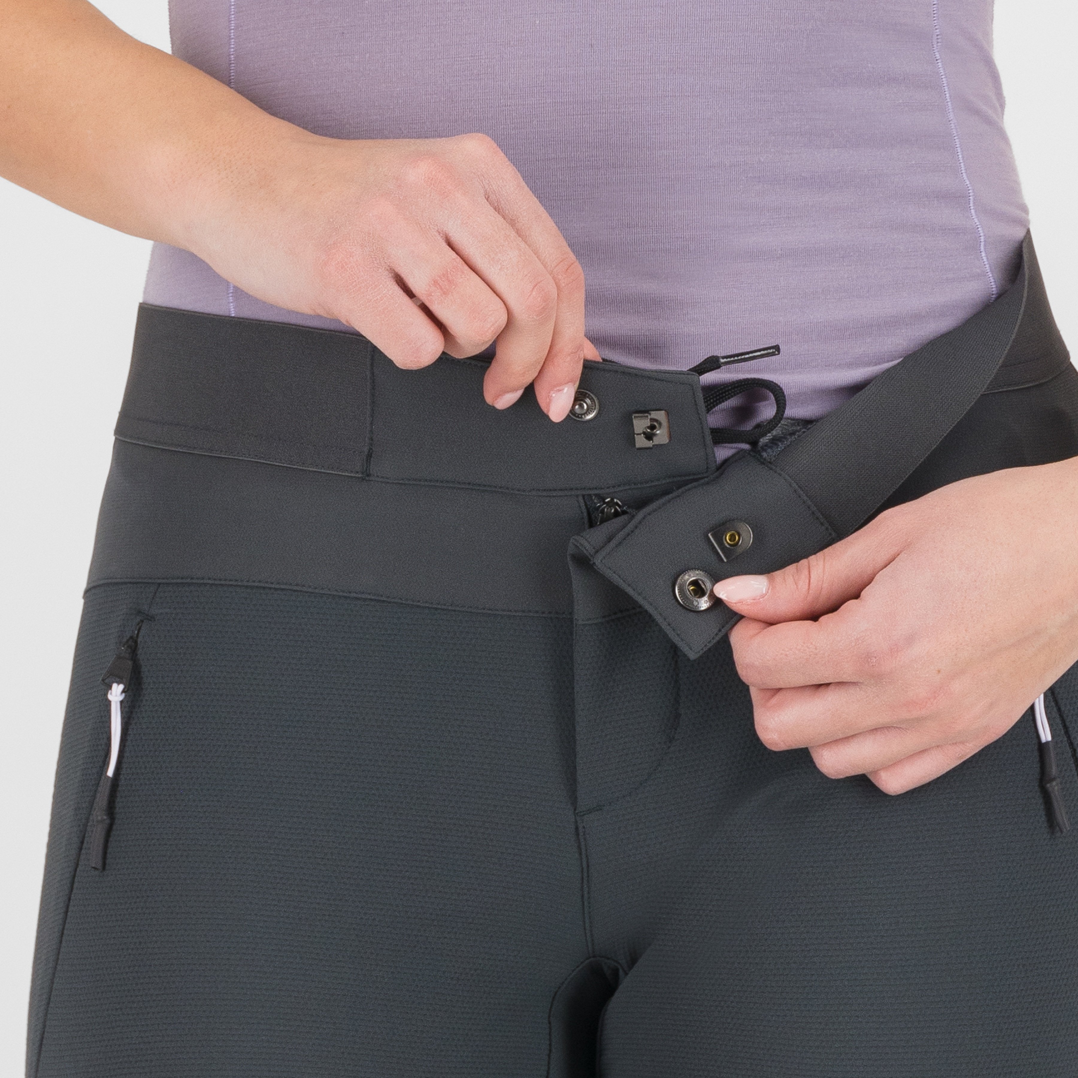 Pietena w pant - woodl.gray/lavender - karpos