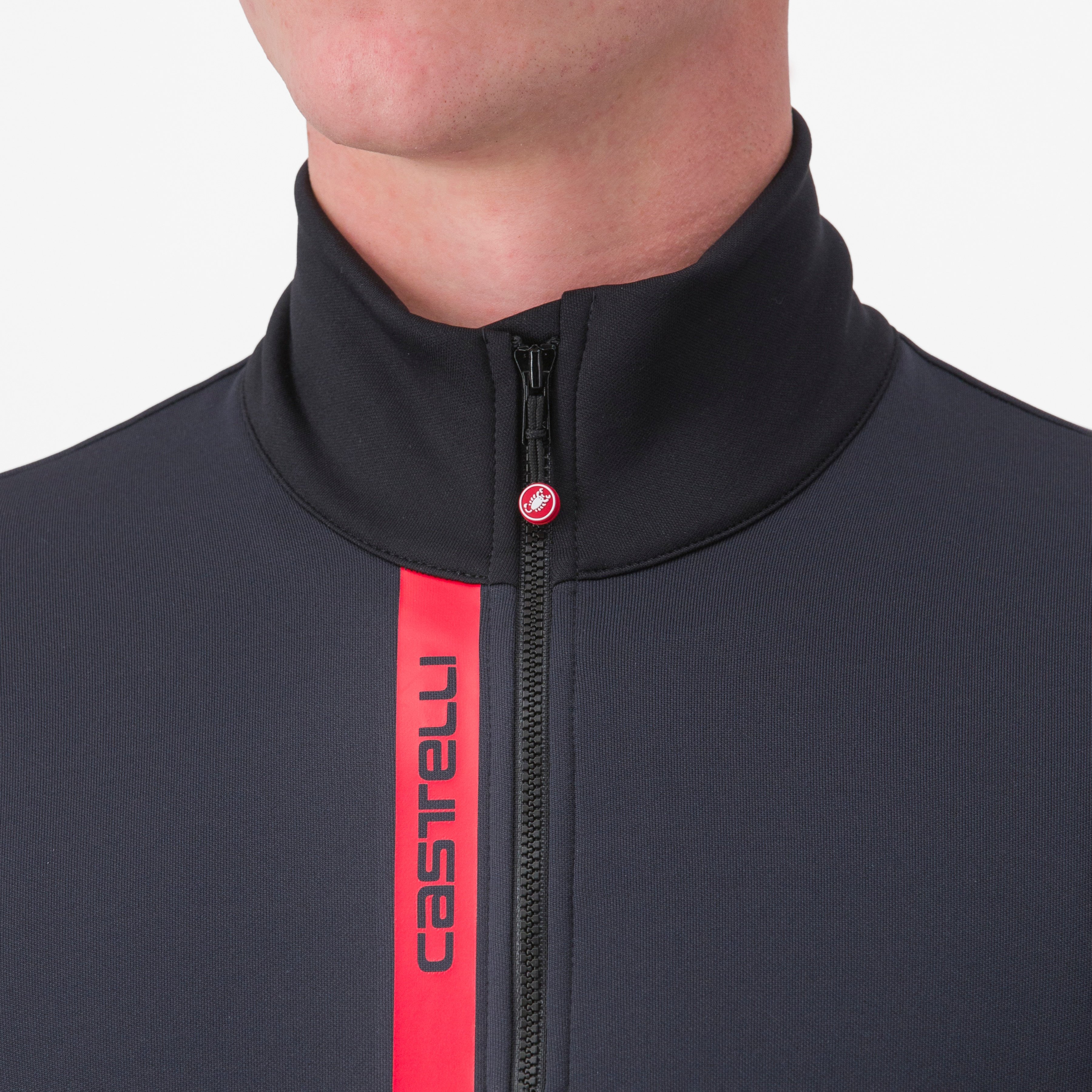 Entrata thermal jersey - light black/red - castelli