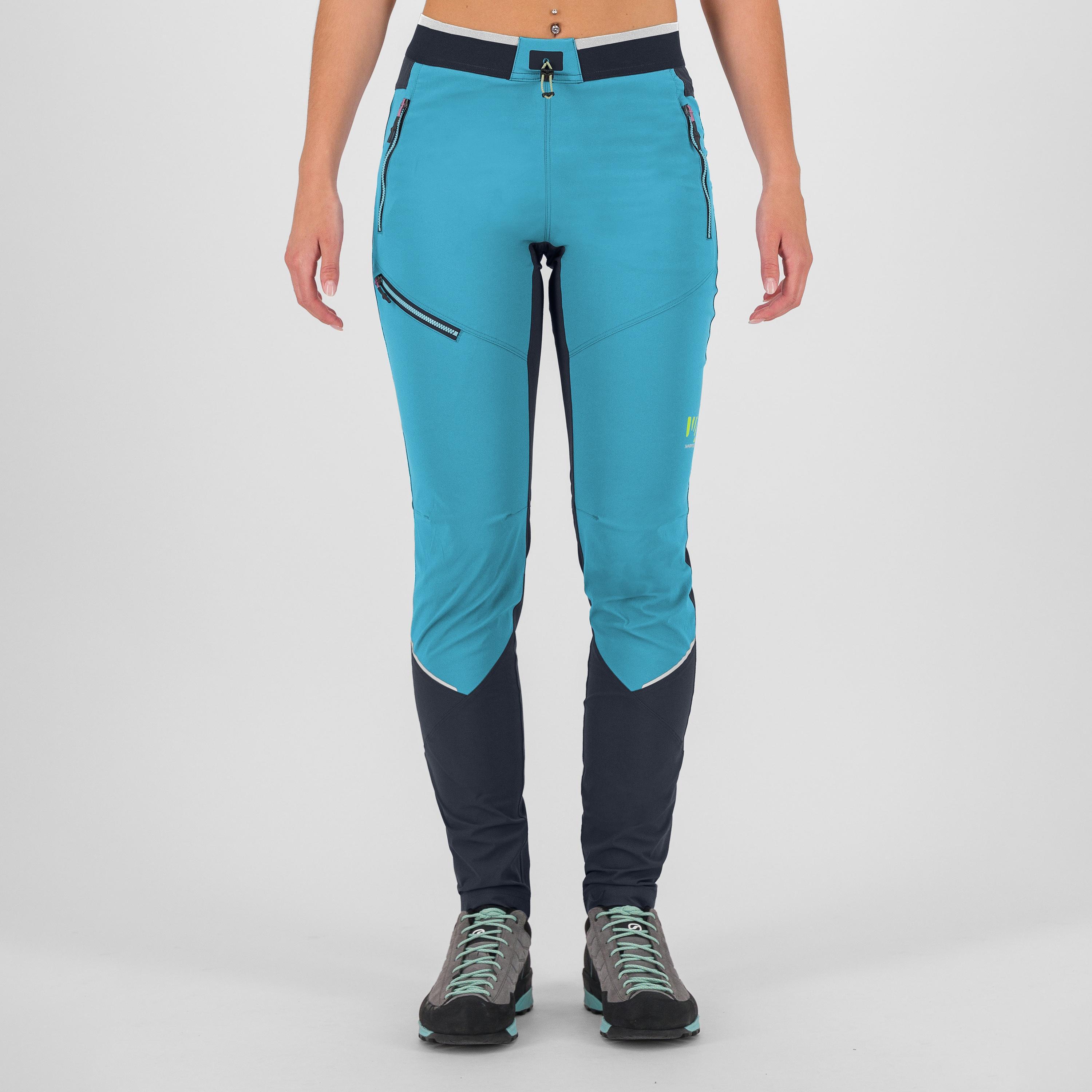 Rock evo w pant - blue atoll/sky captain - karpos
