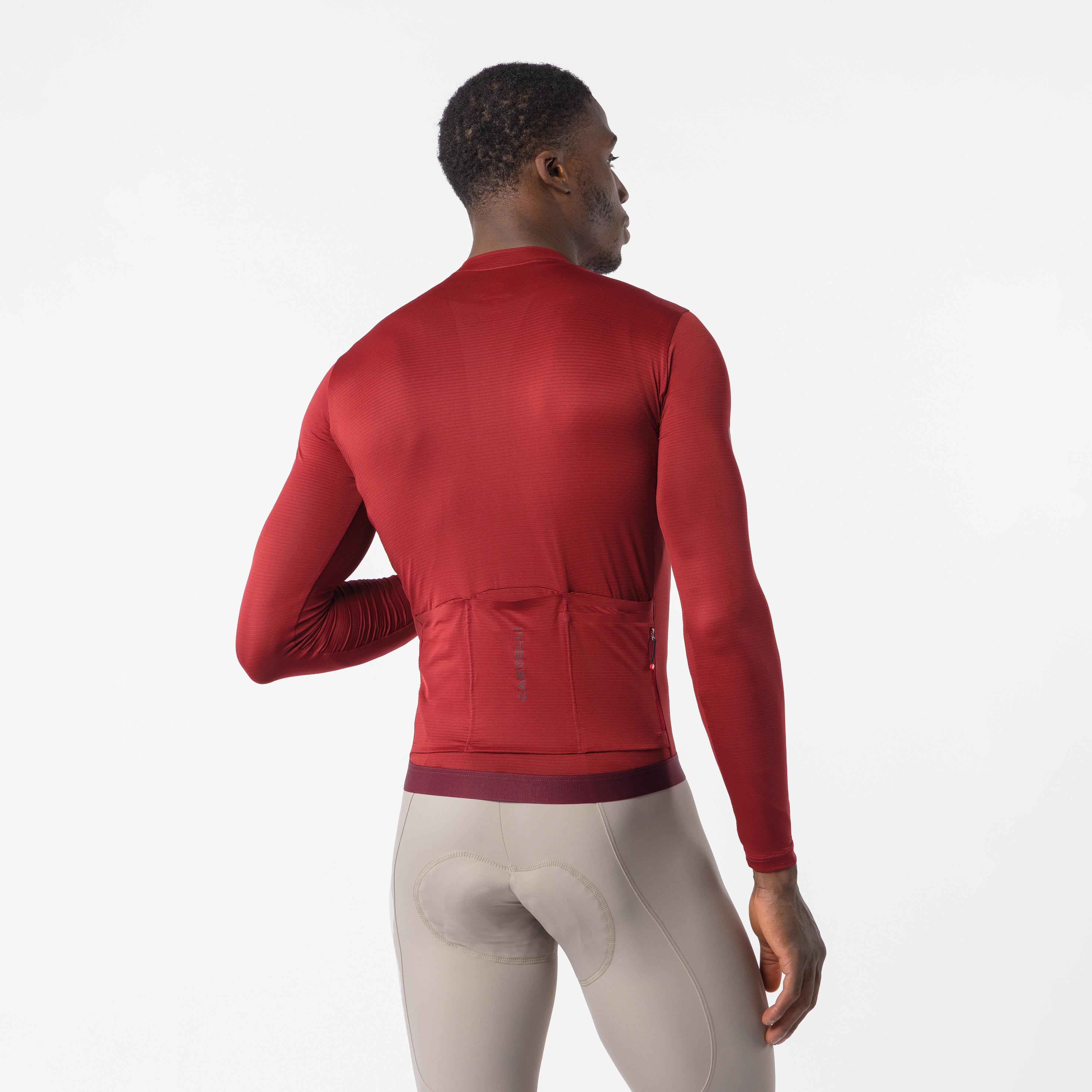 Espresso 2 ls jersey - garnet - castelli