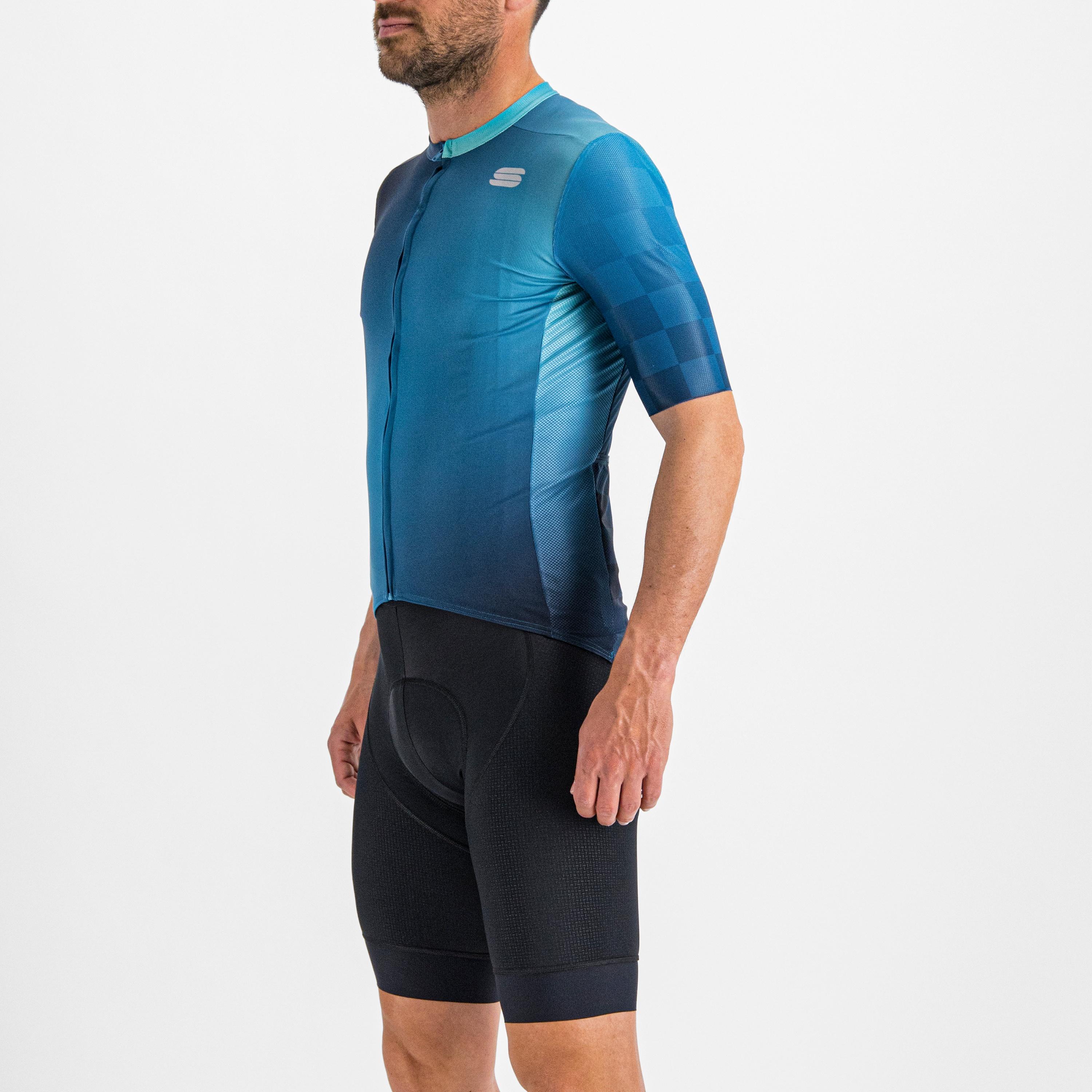 Rocket jersey - berry blue juniper blue galaxy - sportful