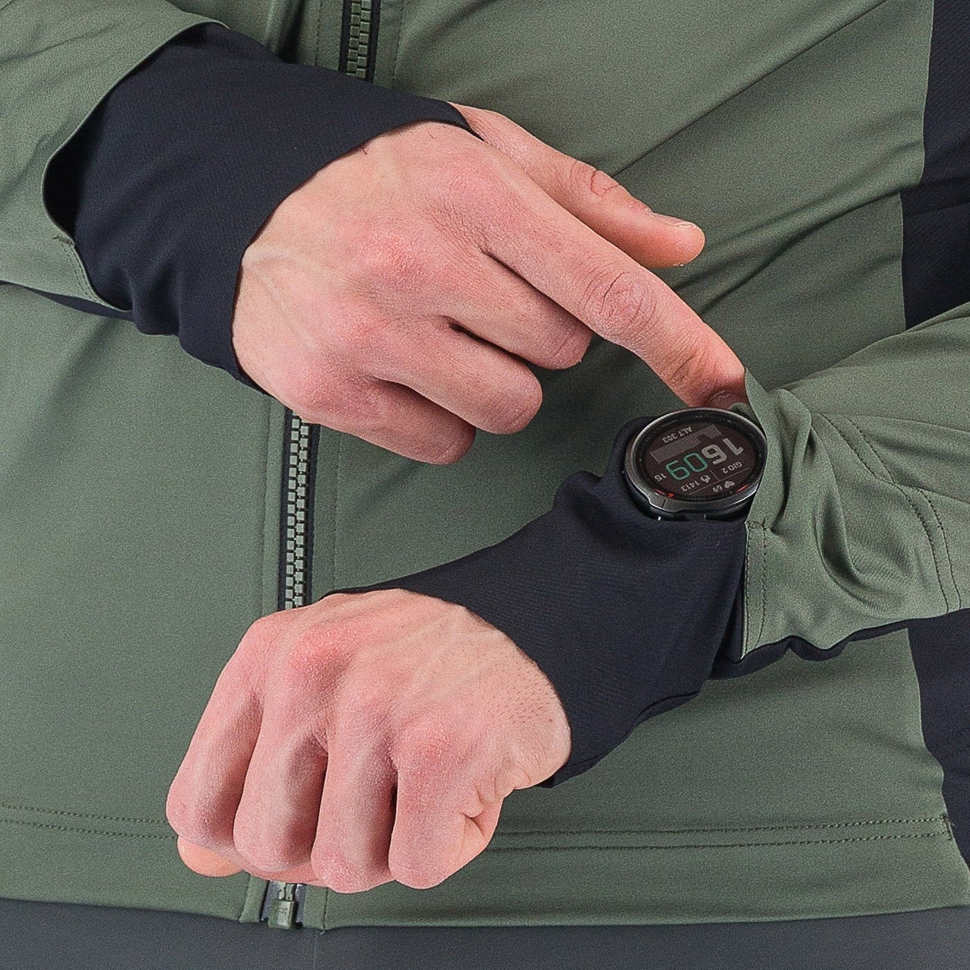 Lavaredo evo fleece - thyme/black - karpos