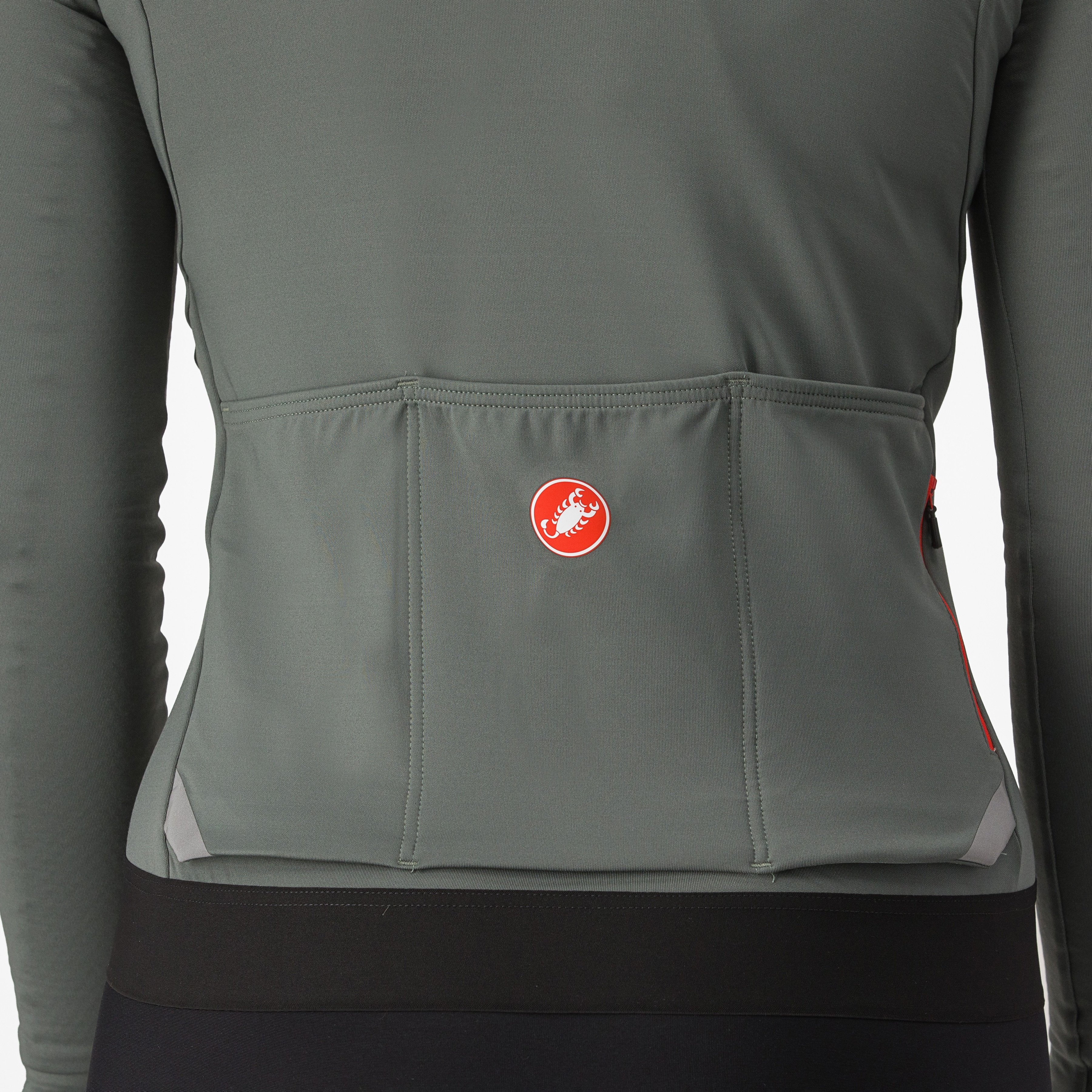 Fly ls w jersey - urban gray - castelli