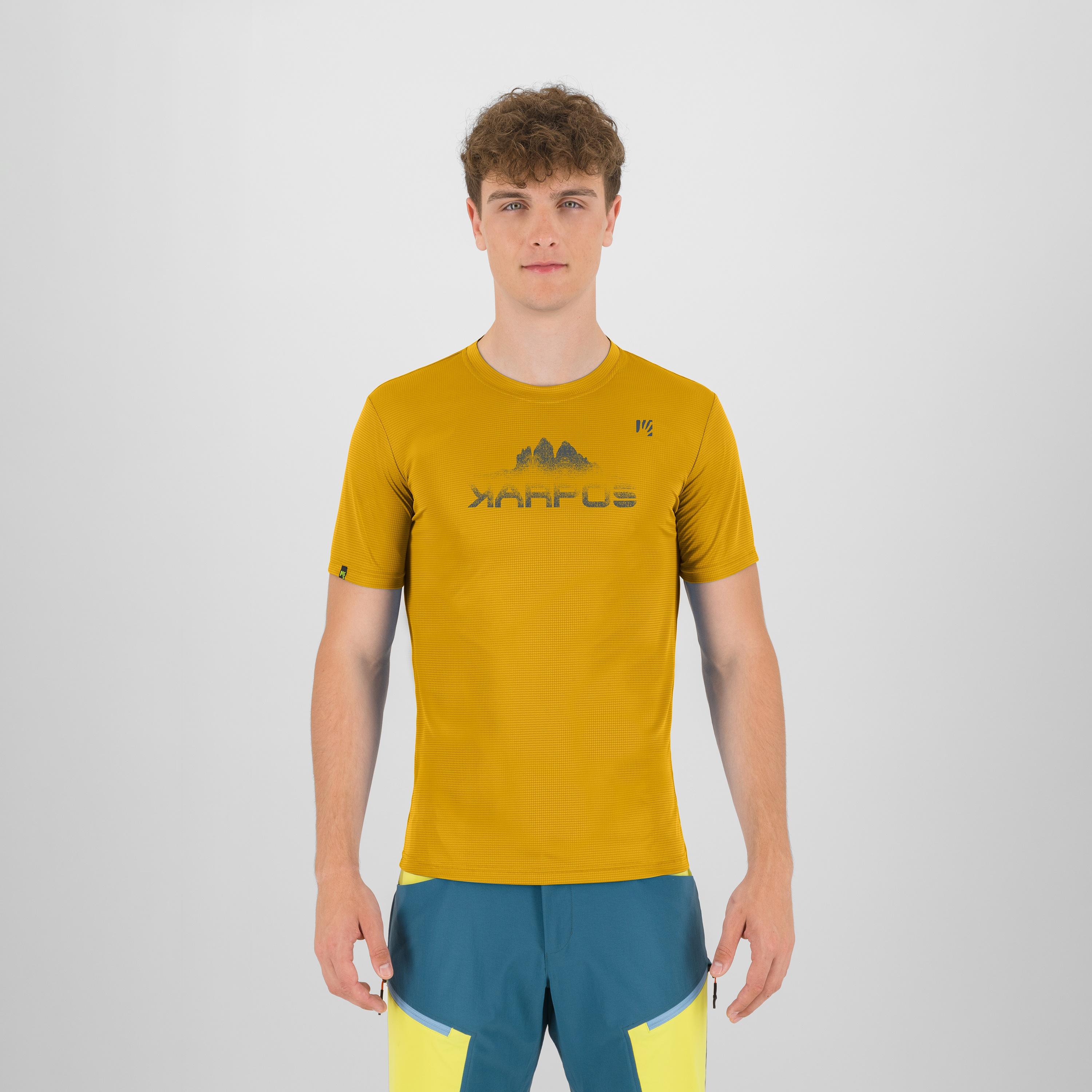 Loma evo print t-shirt - sunset - karpos
