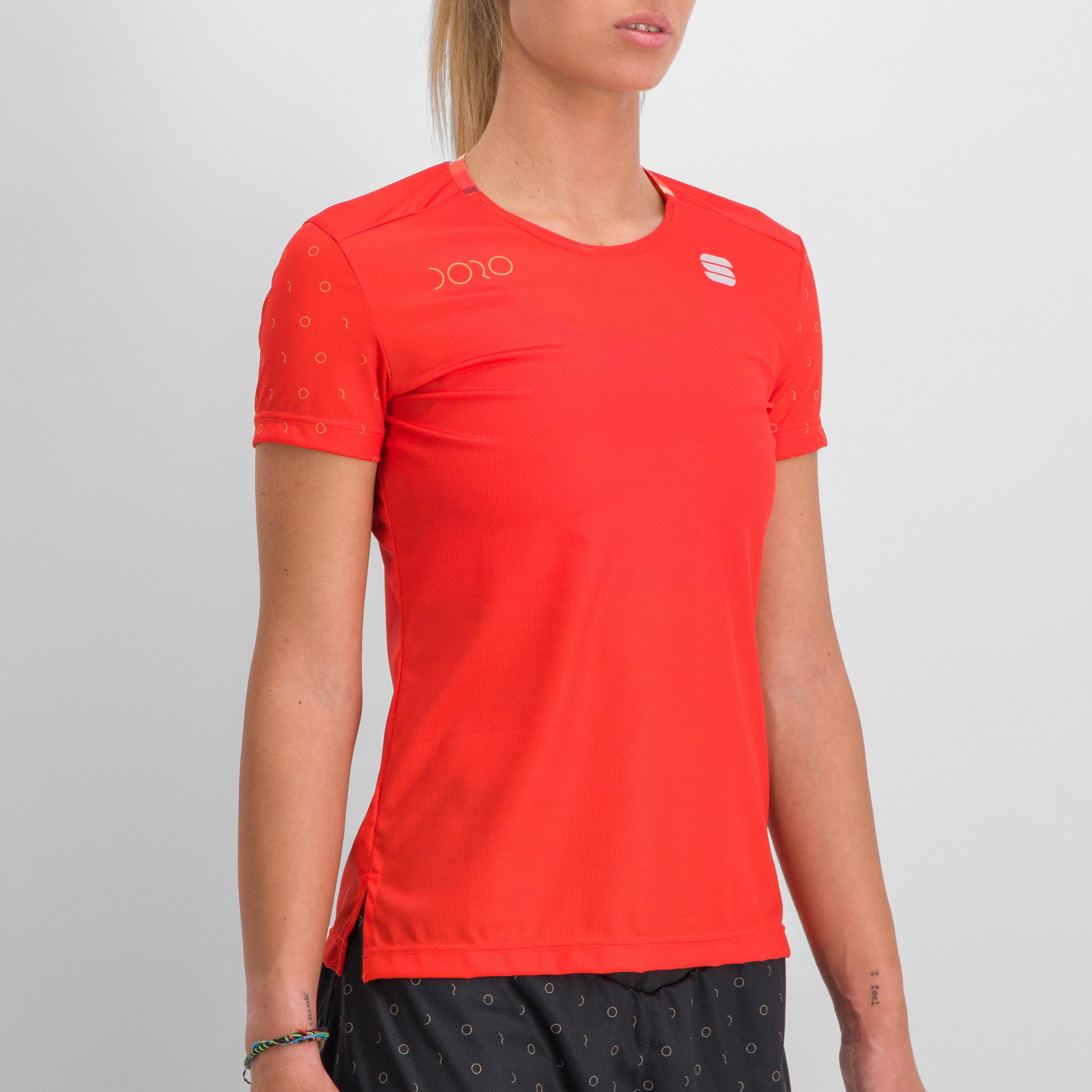 Doro cardio jersey short sleeve - chili red - sportful