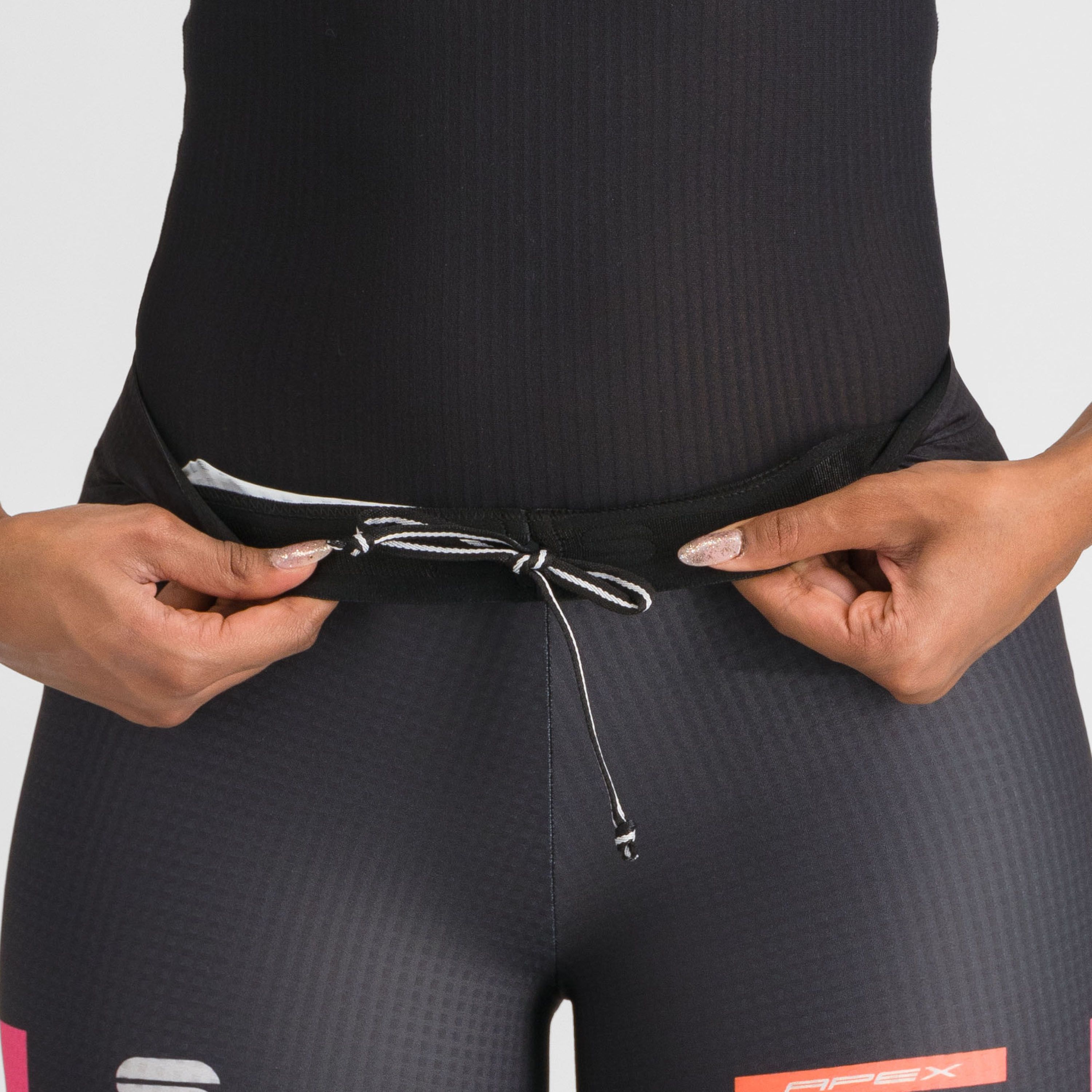 Apex w tight - black/raspberry pink - sportful