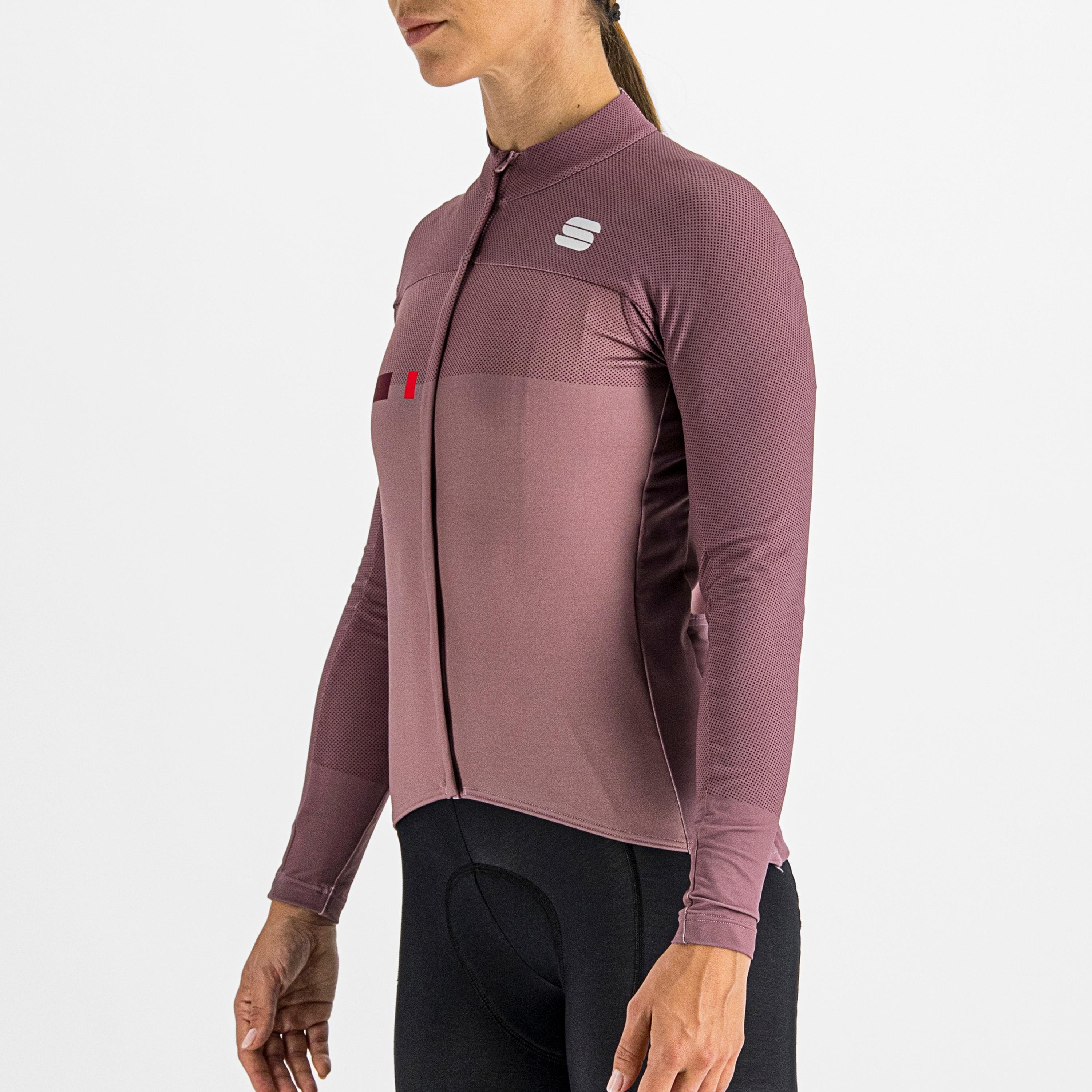 Bodyfit pro w thermal jersey - mauve - sportful