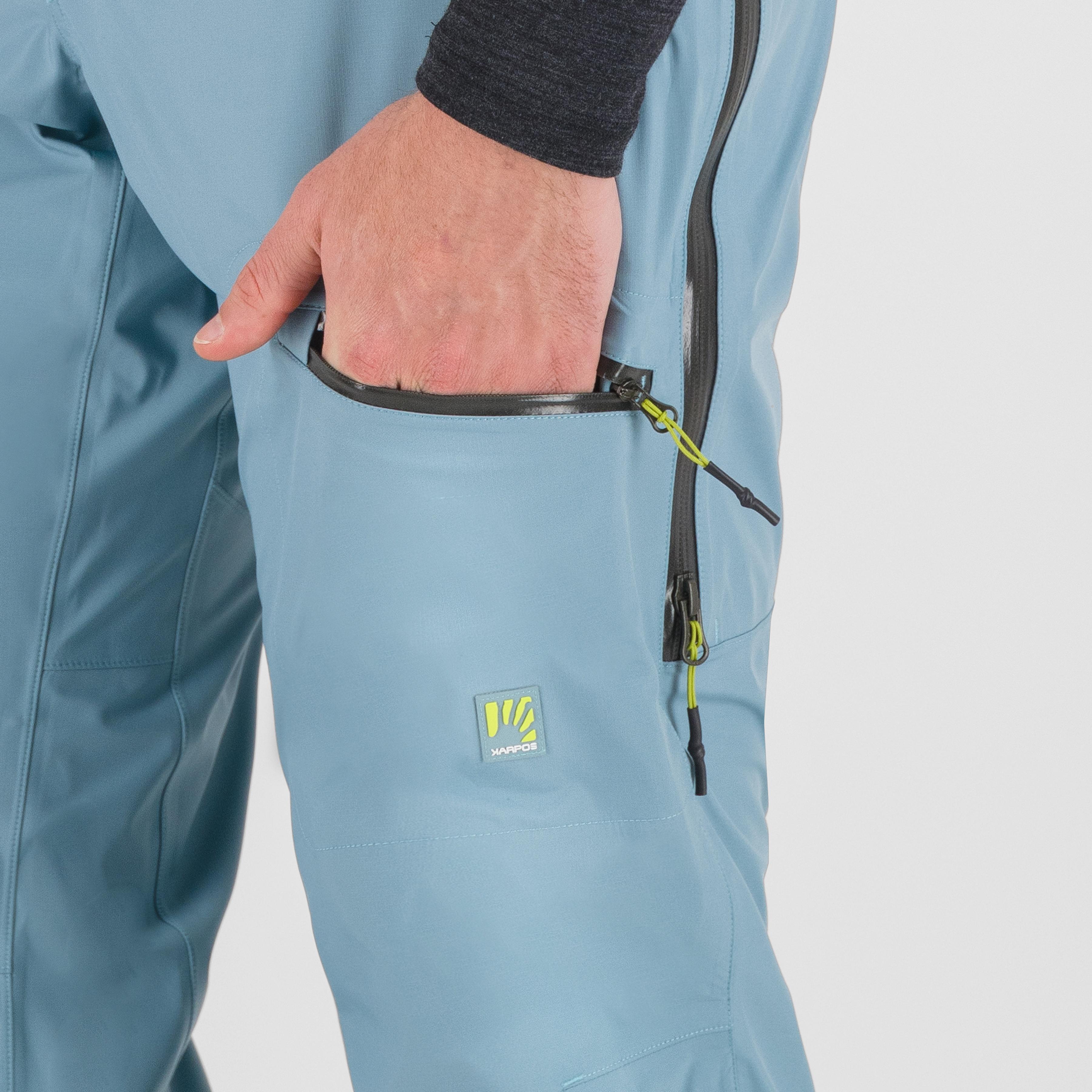 Midi shell pant - smoke blue - karpos