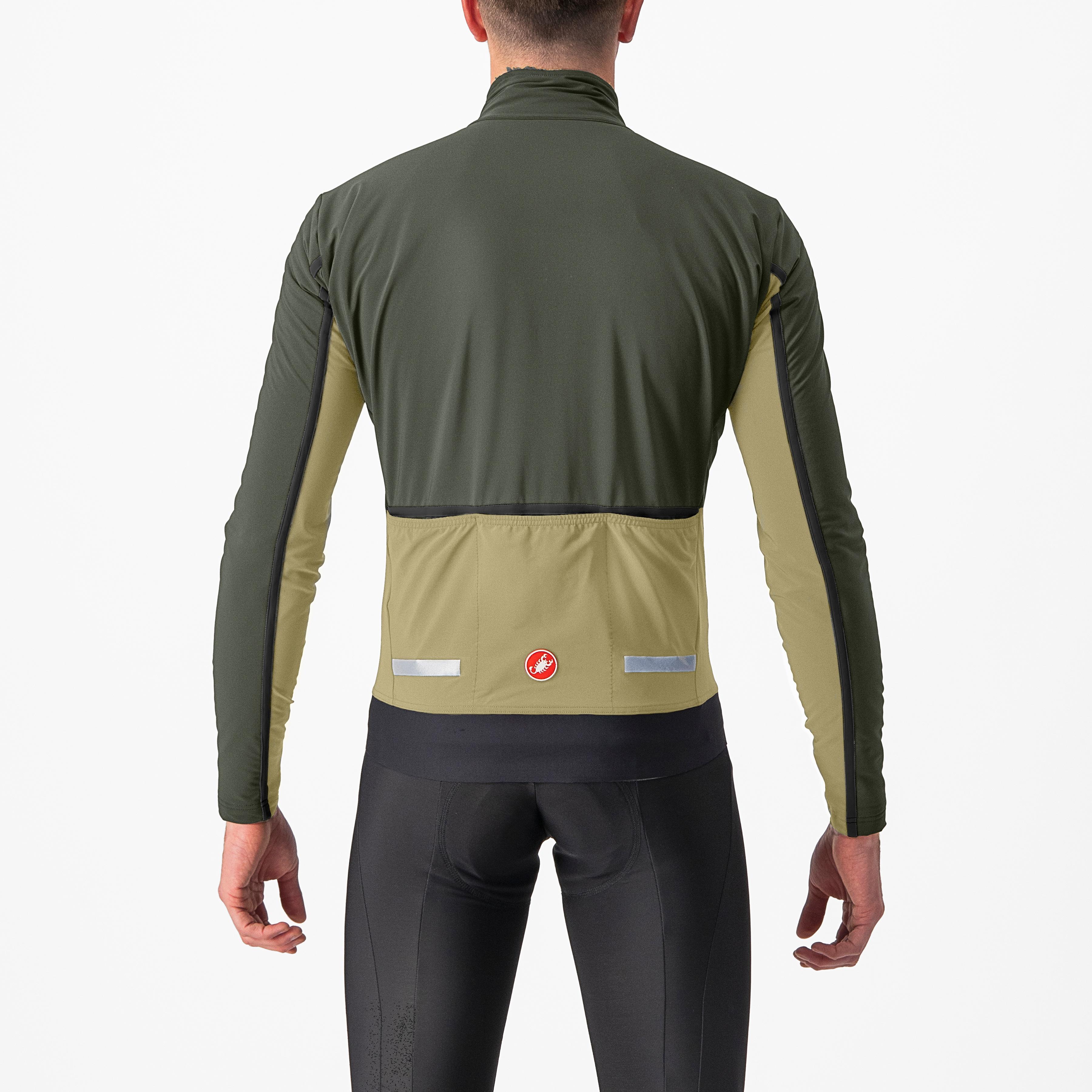 Flight jacket air - green tea/military green-black - castelli