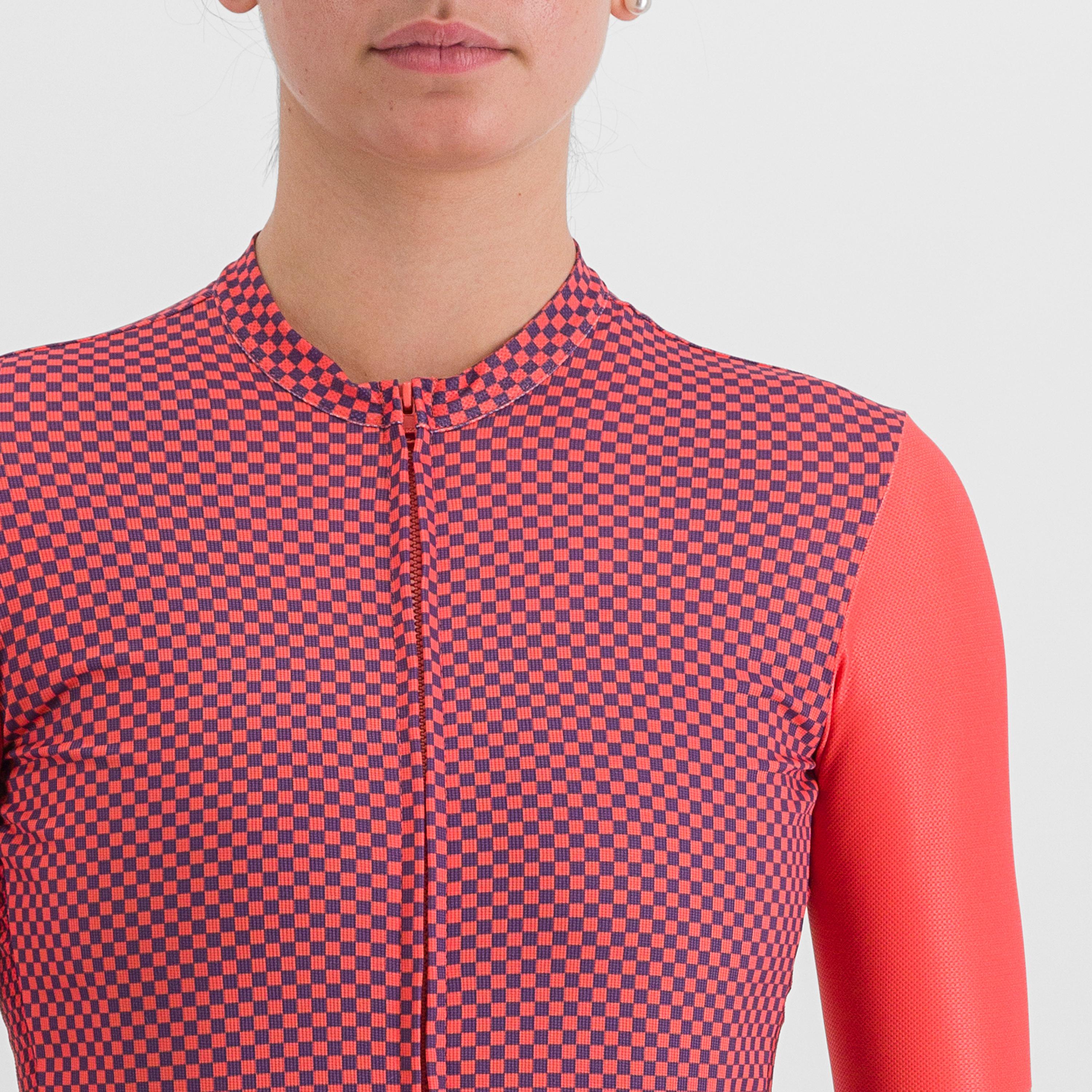 Checkmate  w jersey - pompelmo mulled grape - sportful