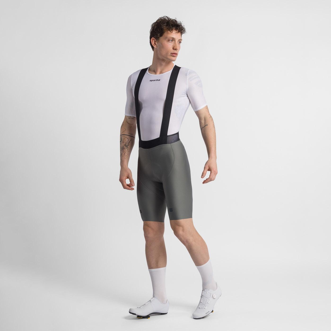 Ltd 2 bibshort - gun metal - sportful