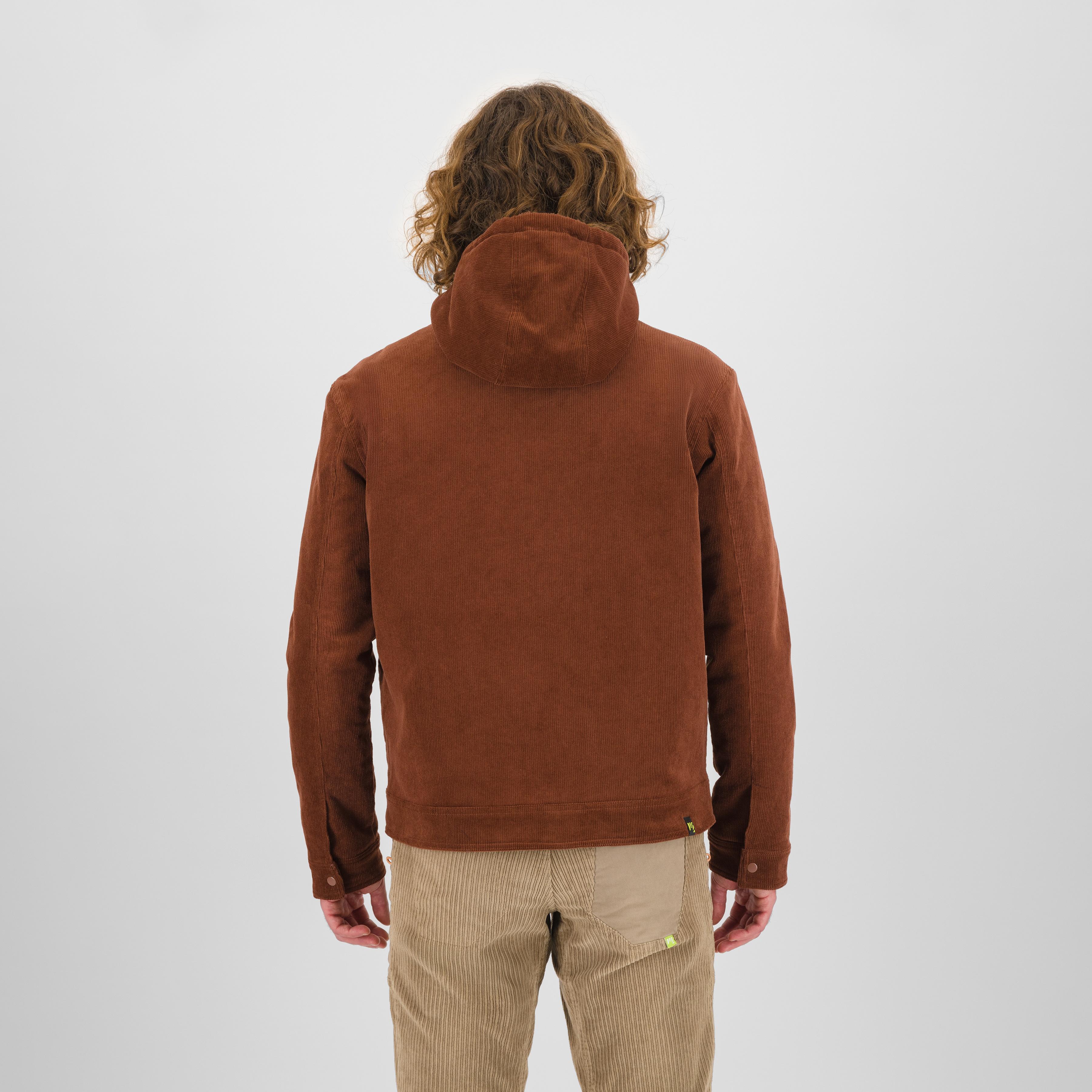 Ghiro hoodie jacket - mahogany - karpos