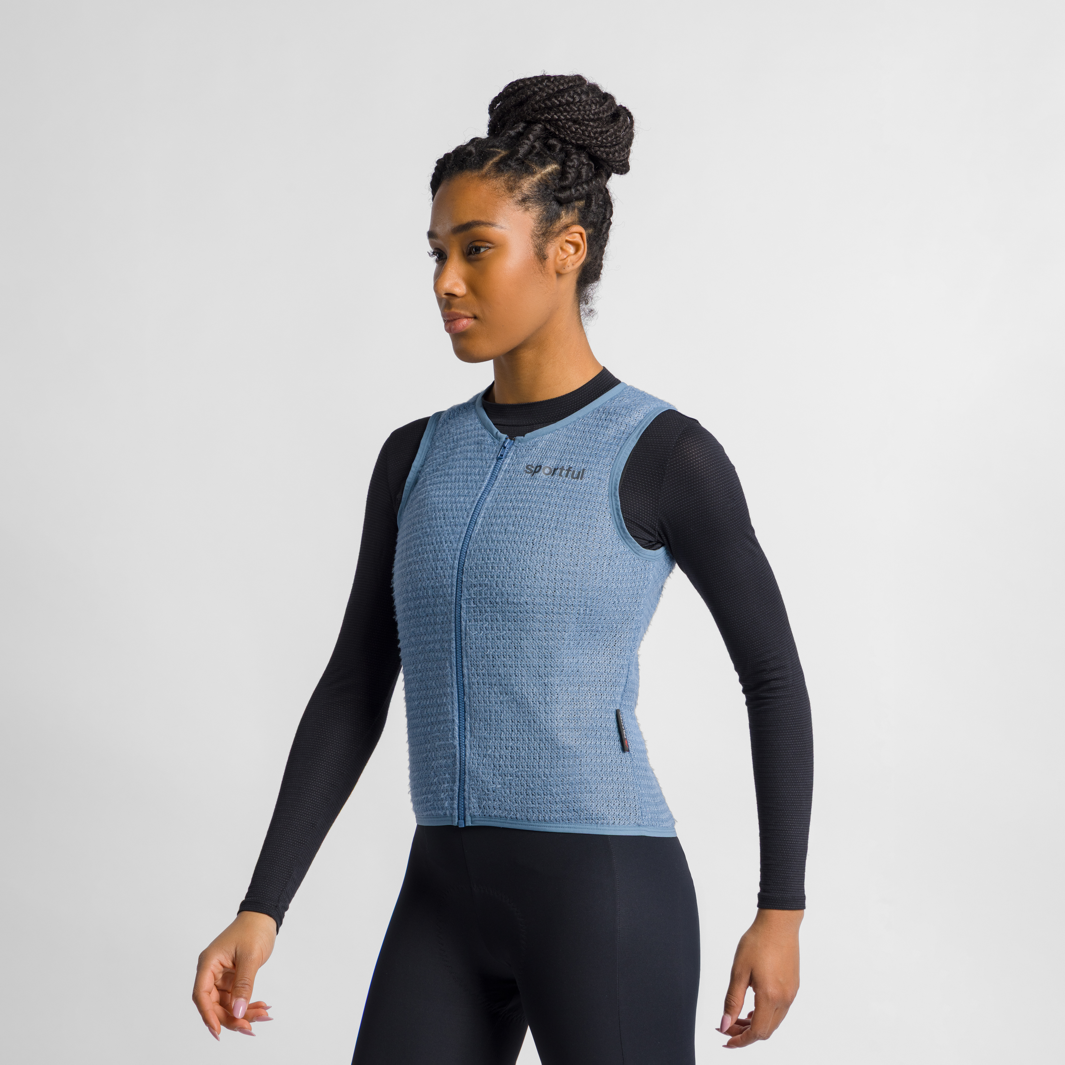 Alpha® w vest - ionic blue - sportful