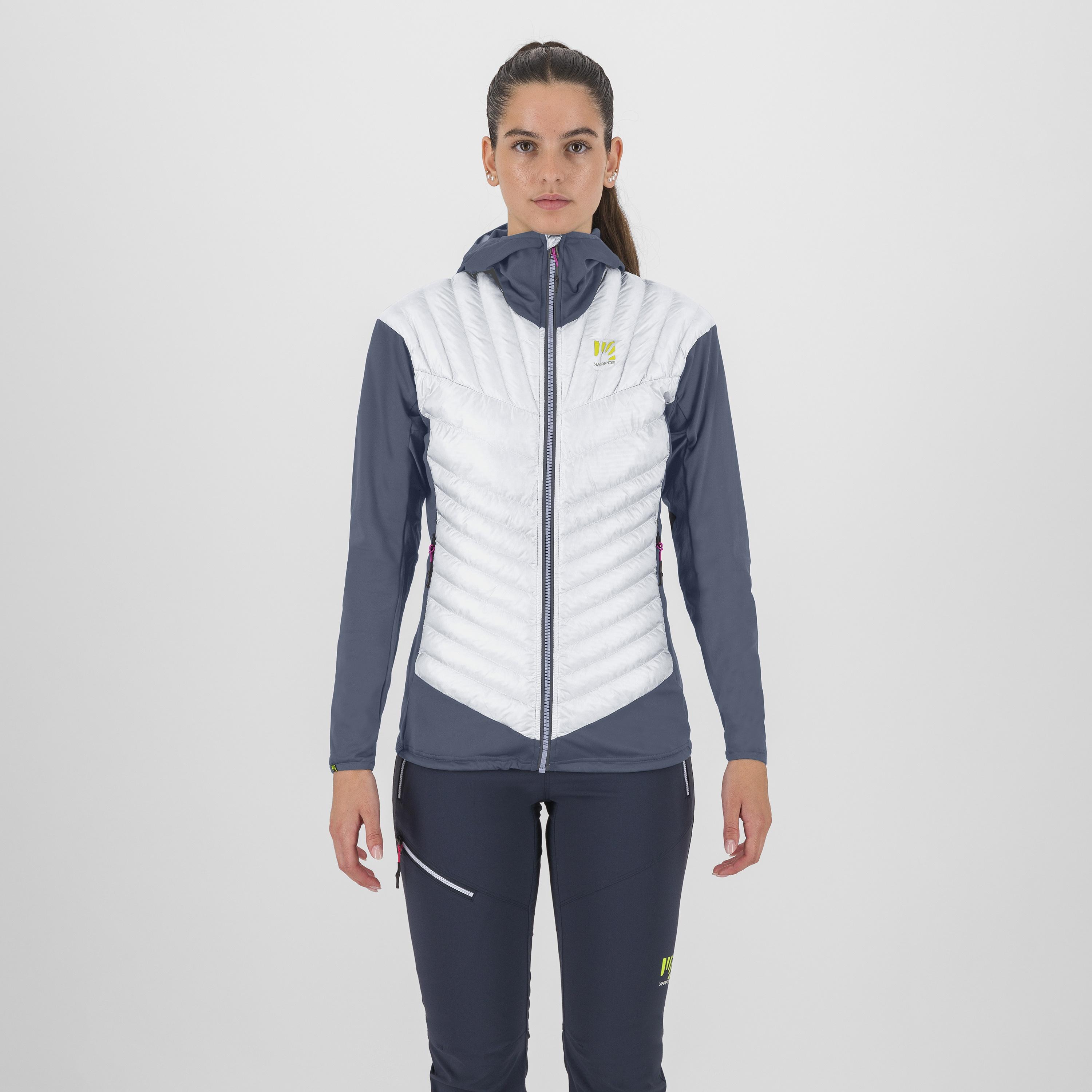 Sass de mura w jacket - bright white/windw.blue - karpos