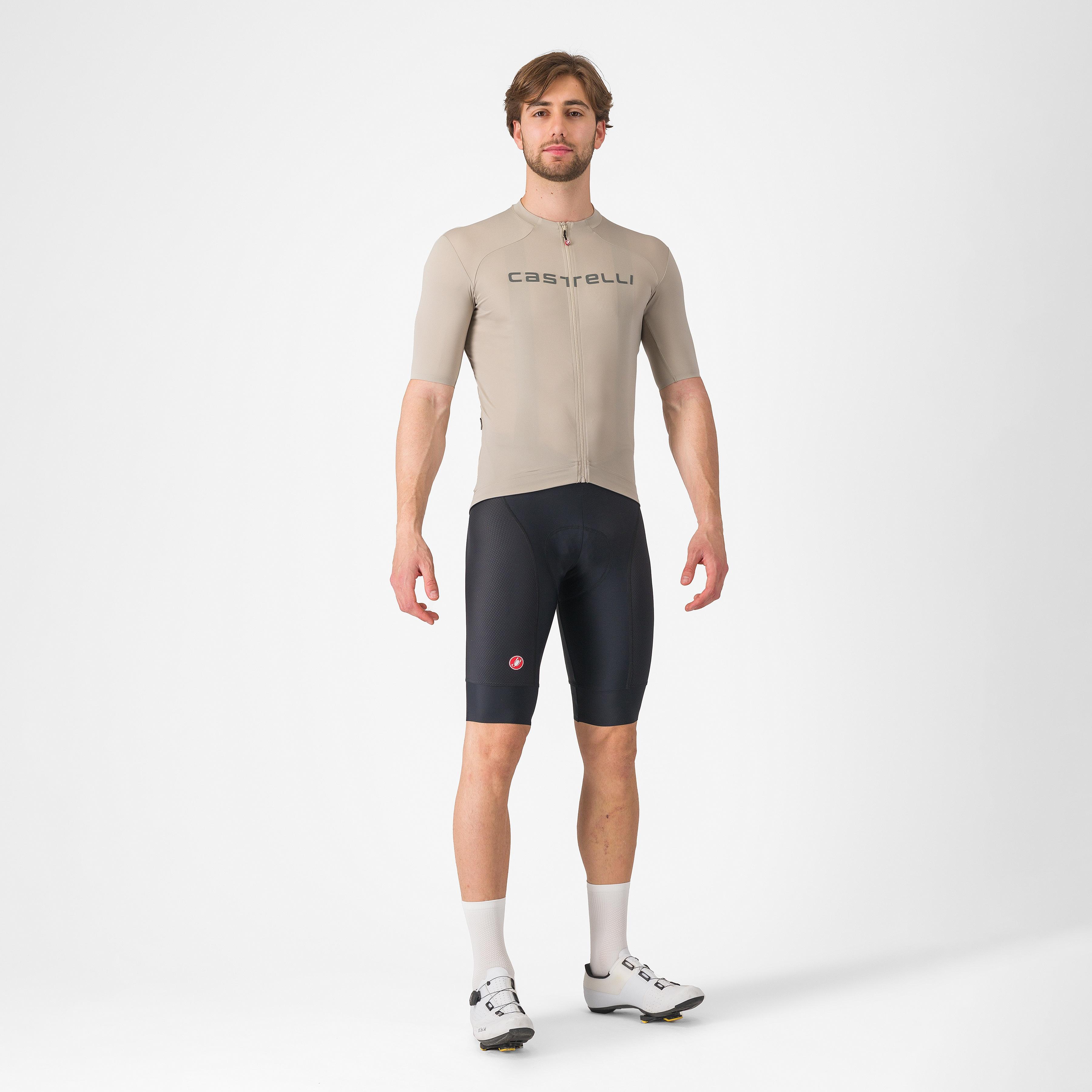 Prologo lite jersey - clay/gunmetal gray - castelli