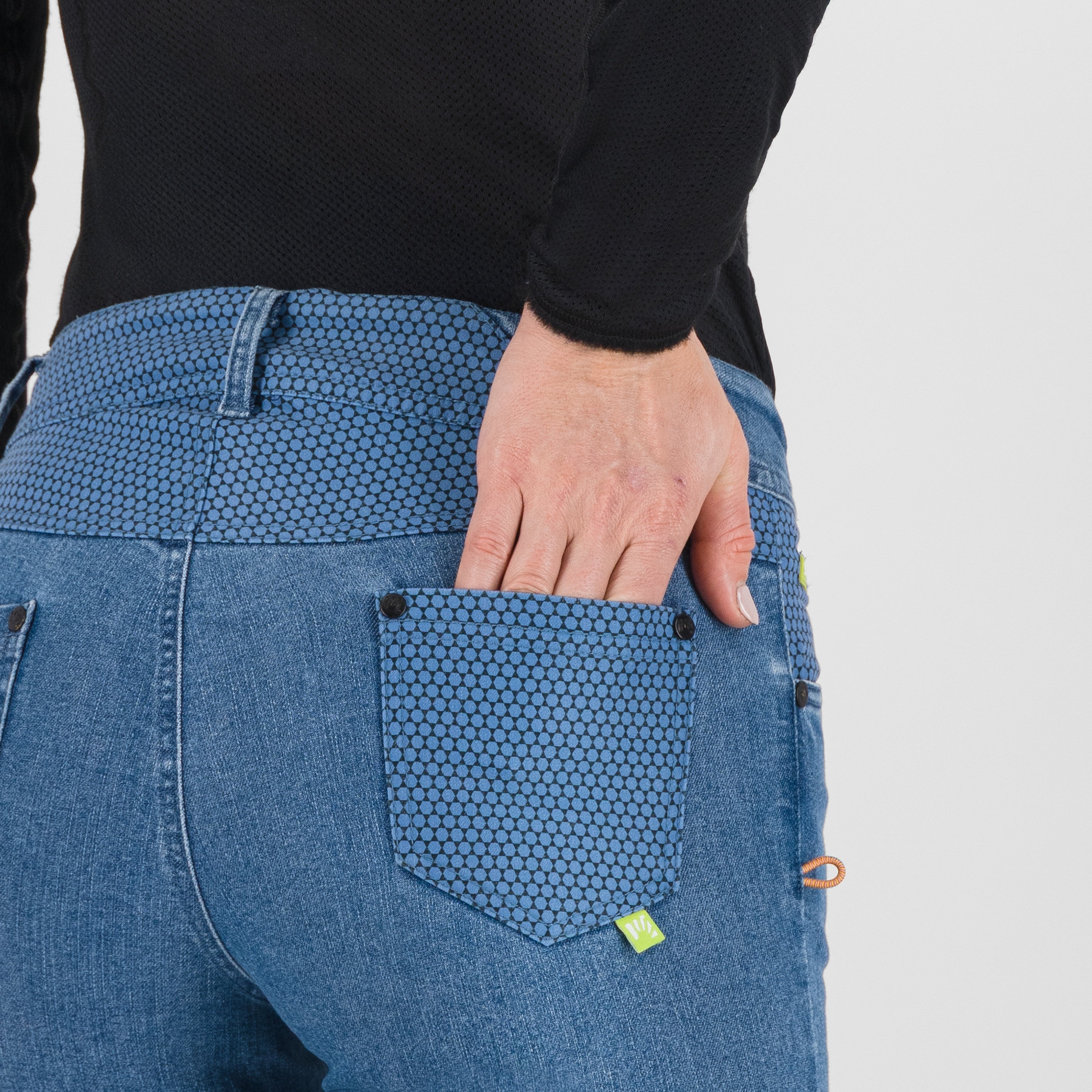 Larice jeans w pants - light blue jeans - karpos