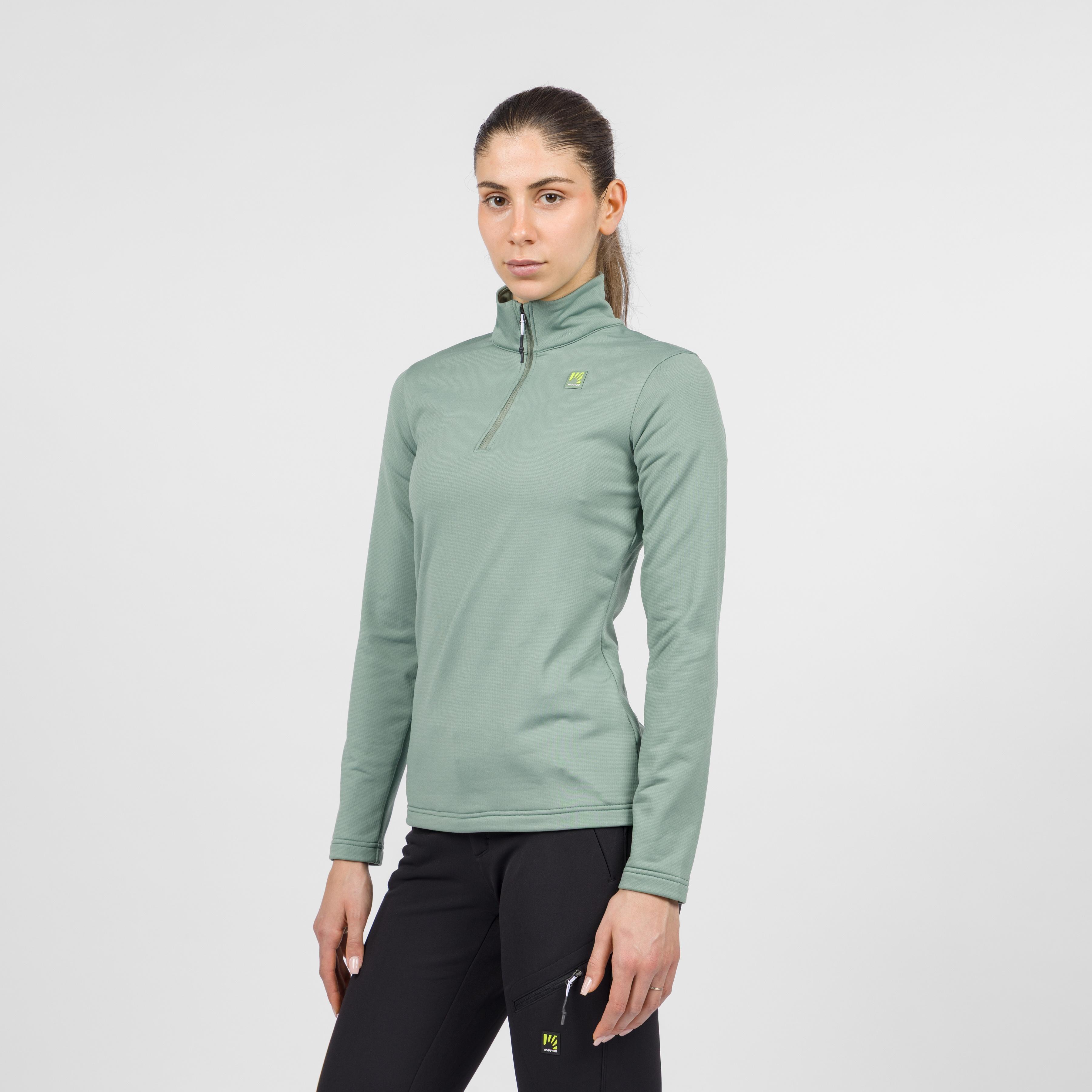 Pizzocco evo w half zip fleece - hedge - karpos