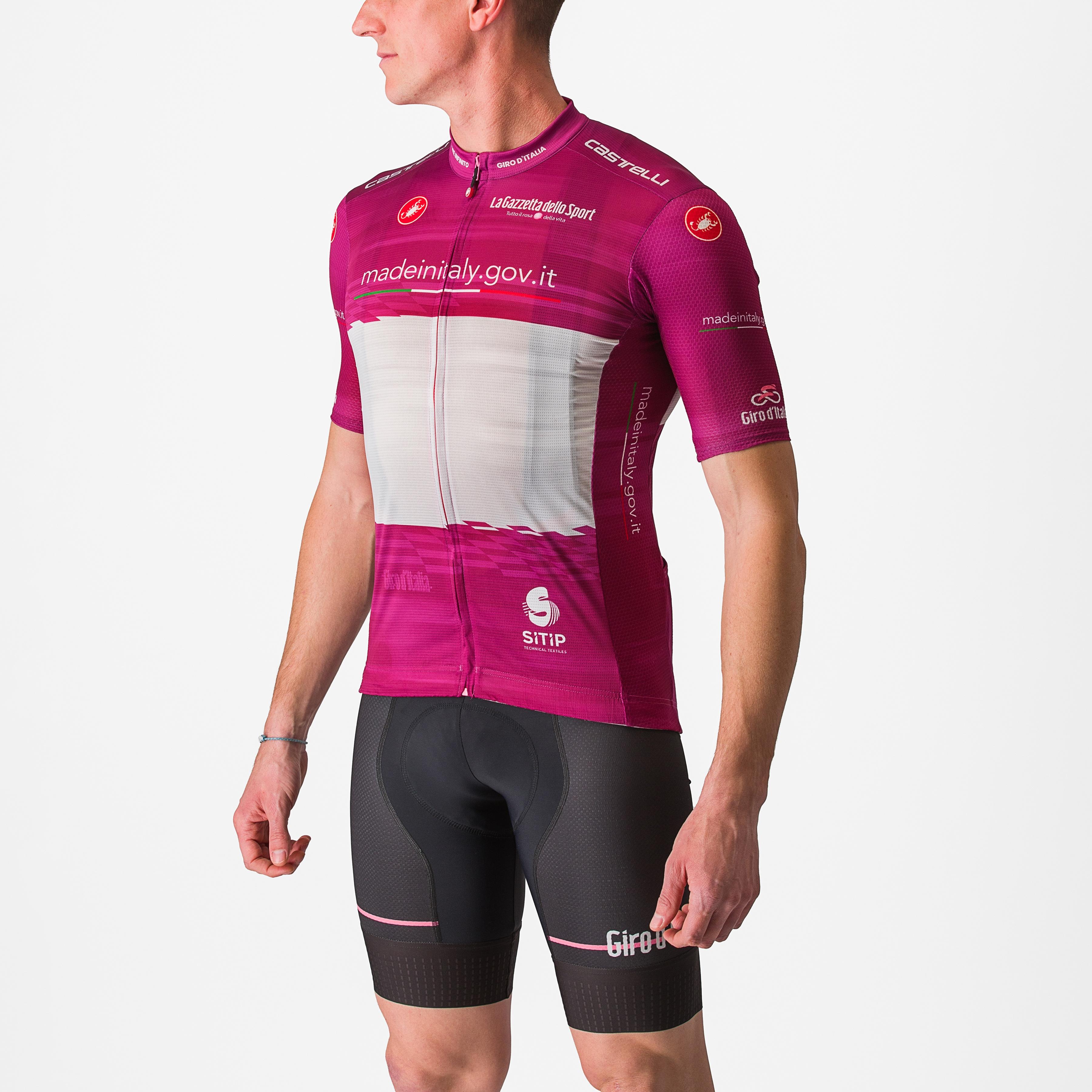 #giro106 competizione  jersey - ciclamino - castelli