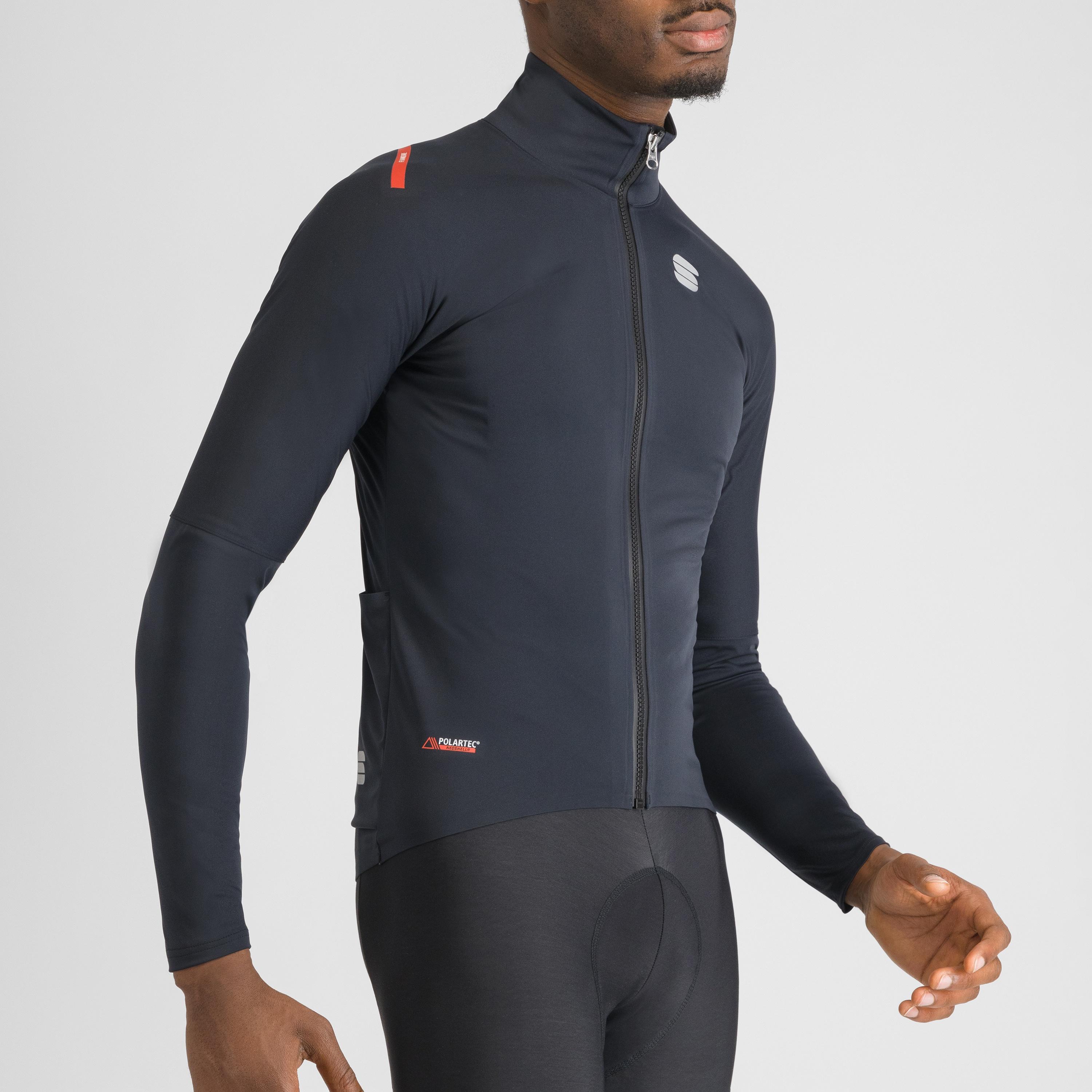 Fiandre pro 2 jacket long sleeves - black - sportful