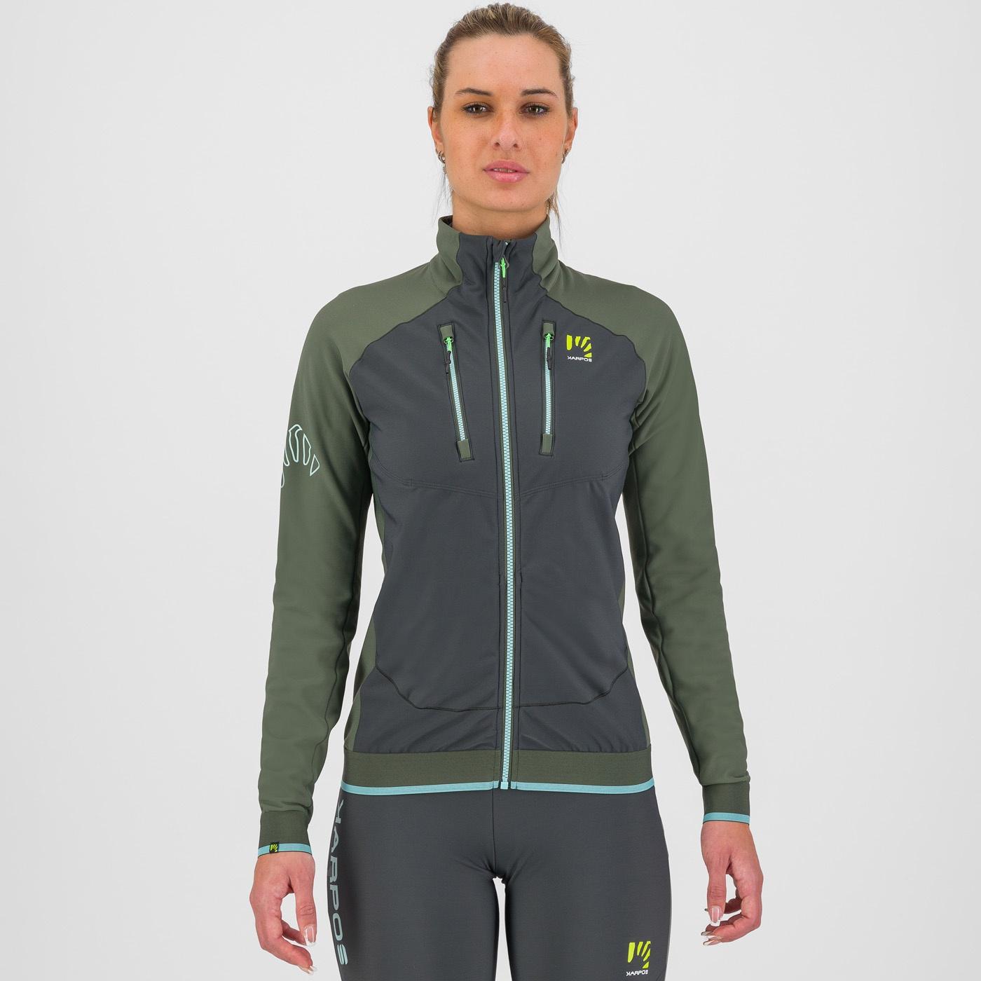 Alagna evo w jacket - black sand/thyme - karpos