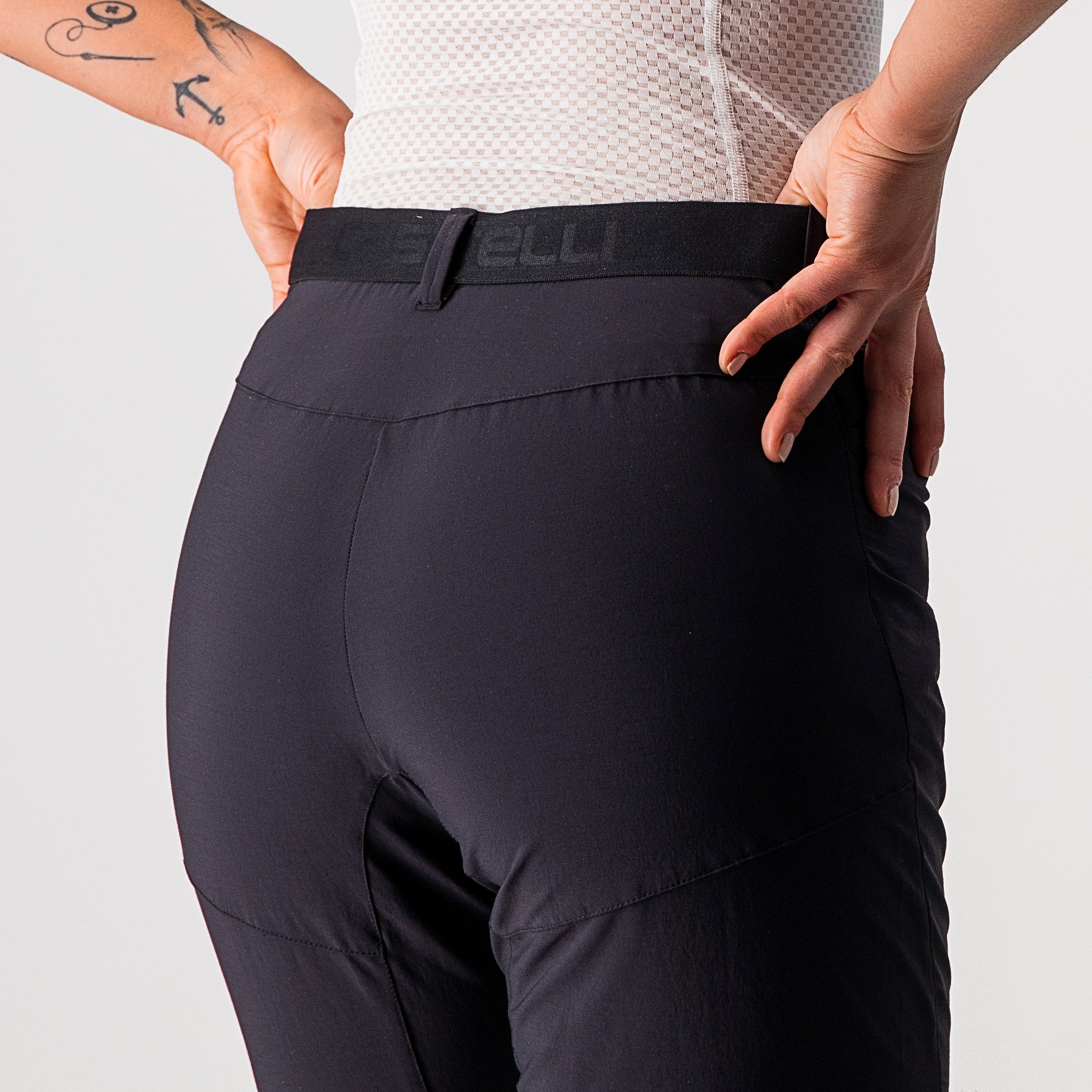 Unlimited w baggy short - black - castelli