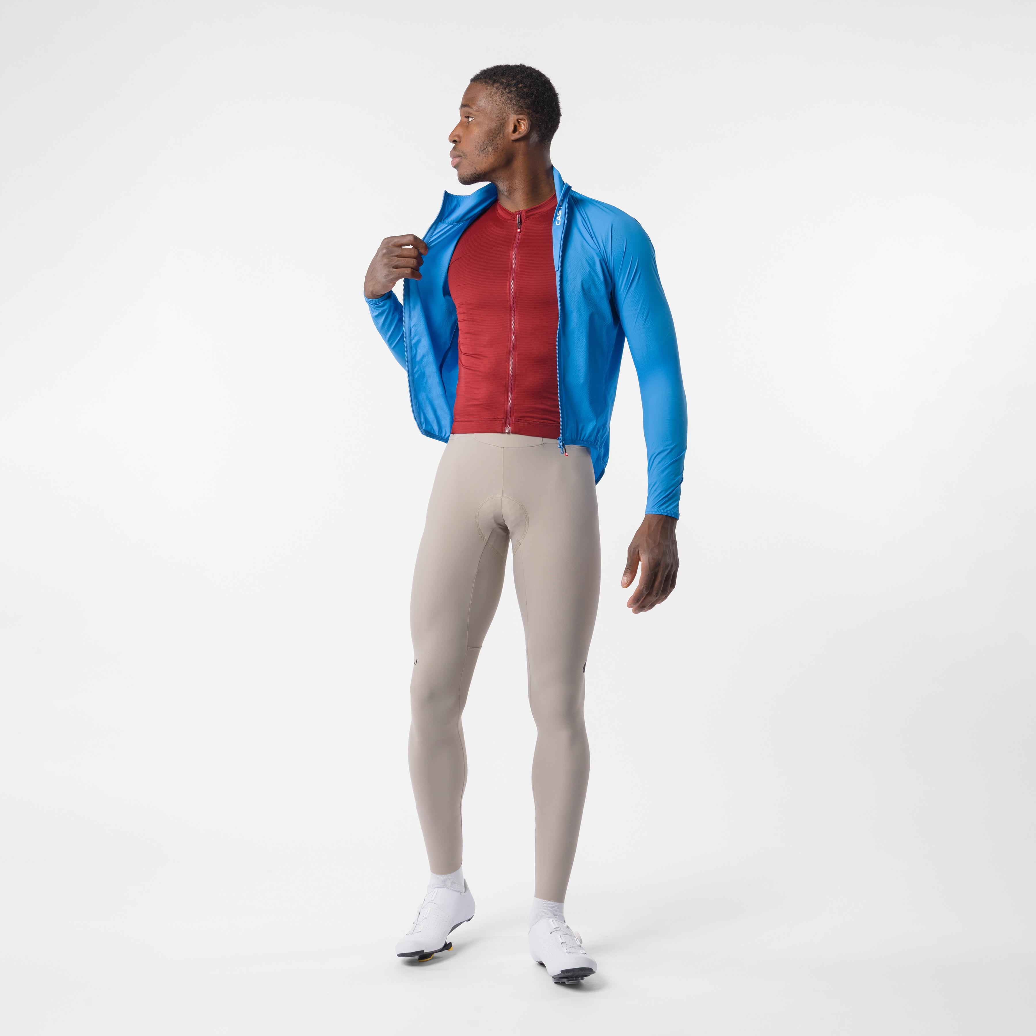 Transition air jacket - blue circuit - castelli