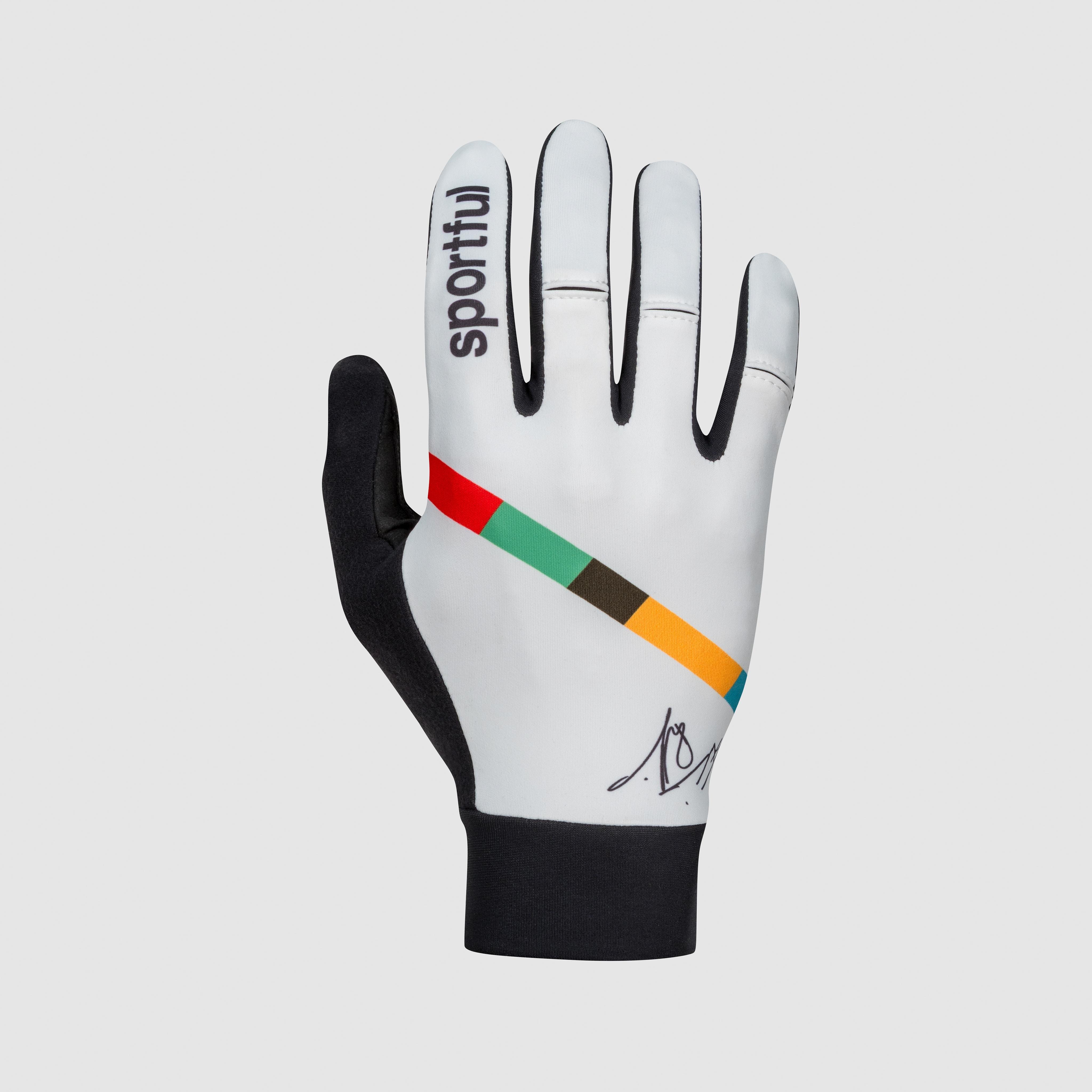 Lycra chicco gloves - white/black - sportful