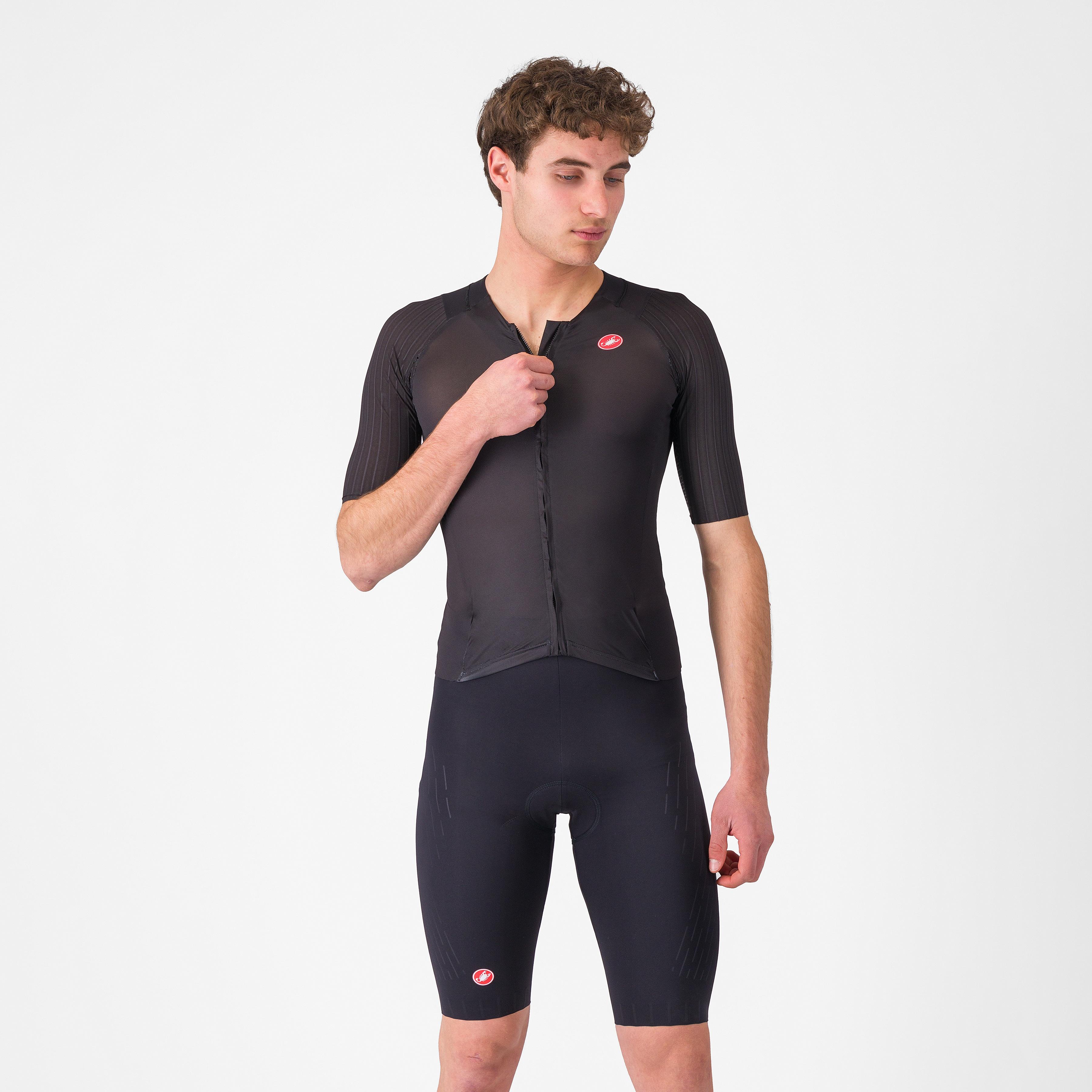 Free sanremo 3 suit short sleeve - black - castelli