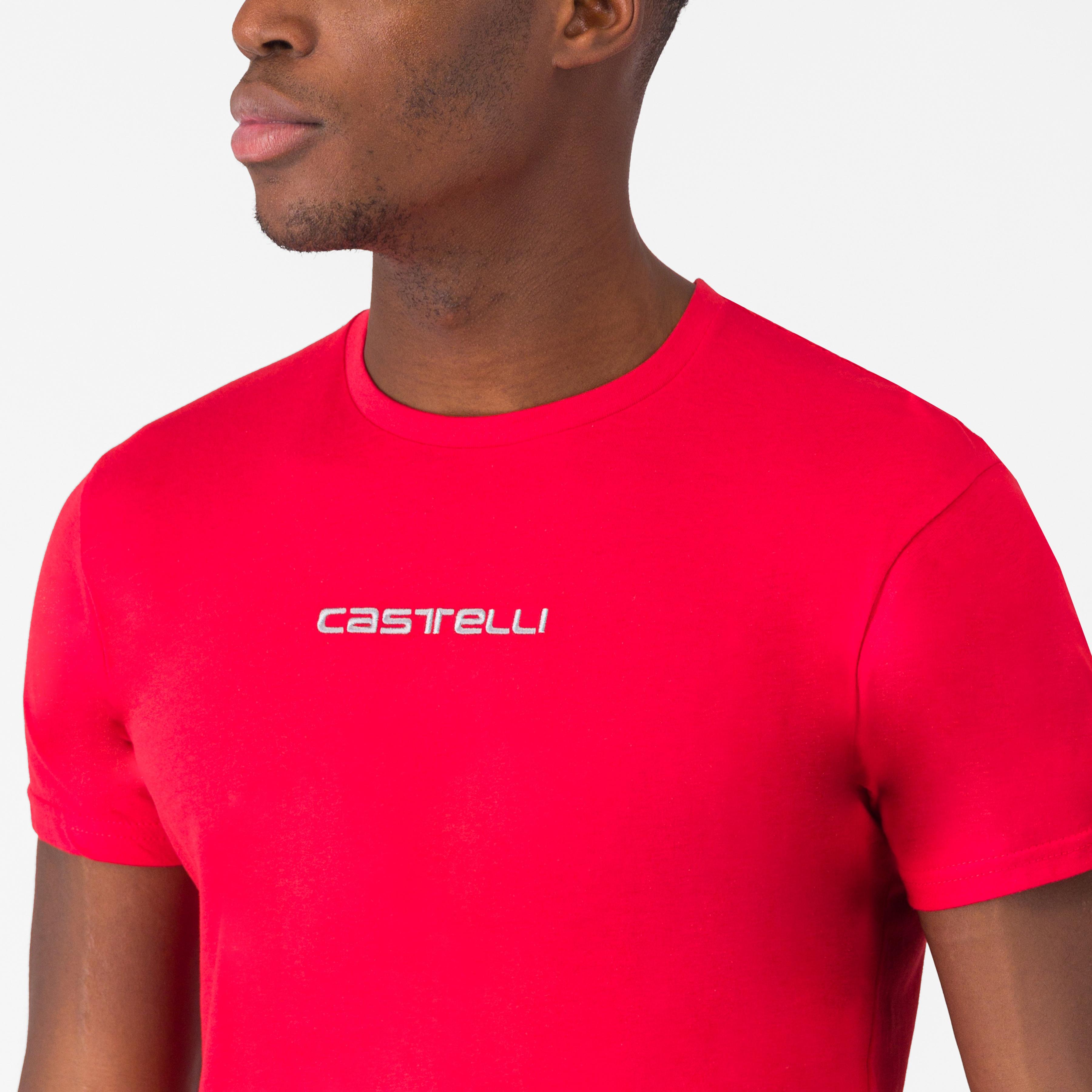 Castelli classico tee - red - castelli