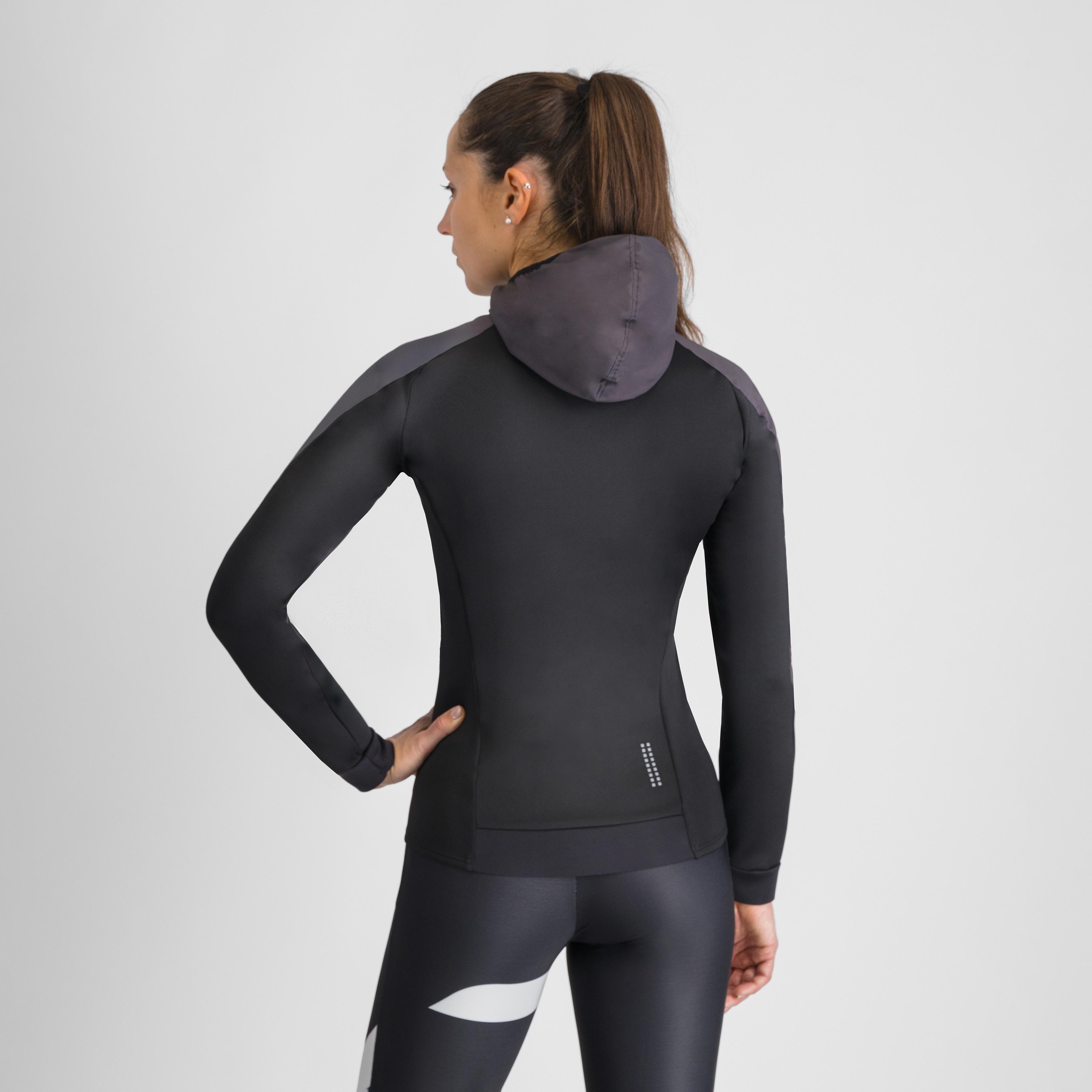 Cardio w jacket - black oyster/black - sportful