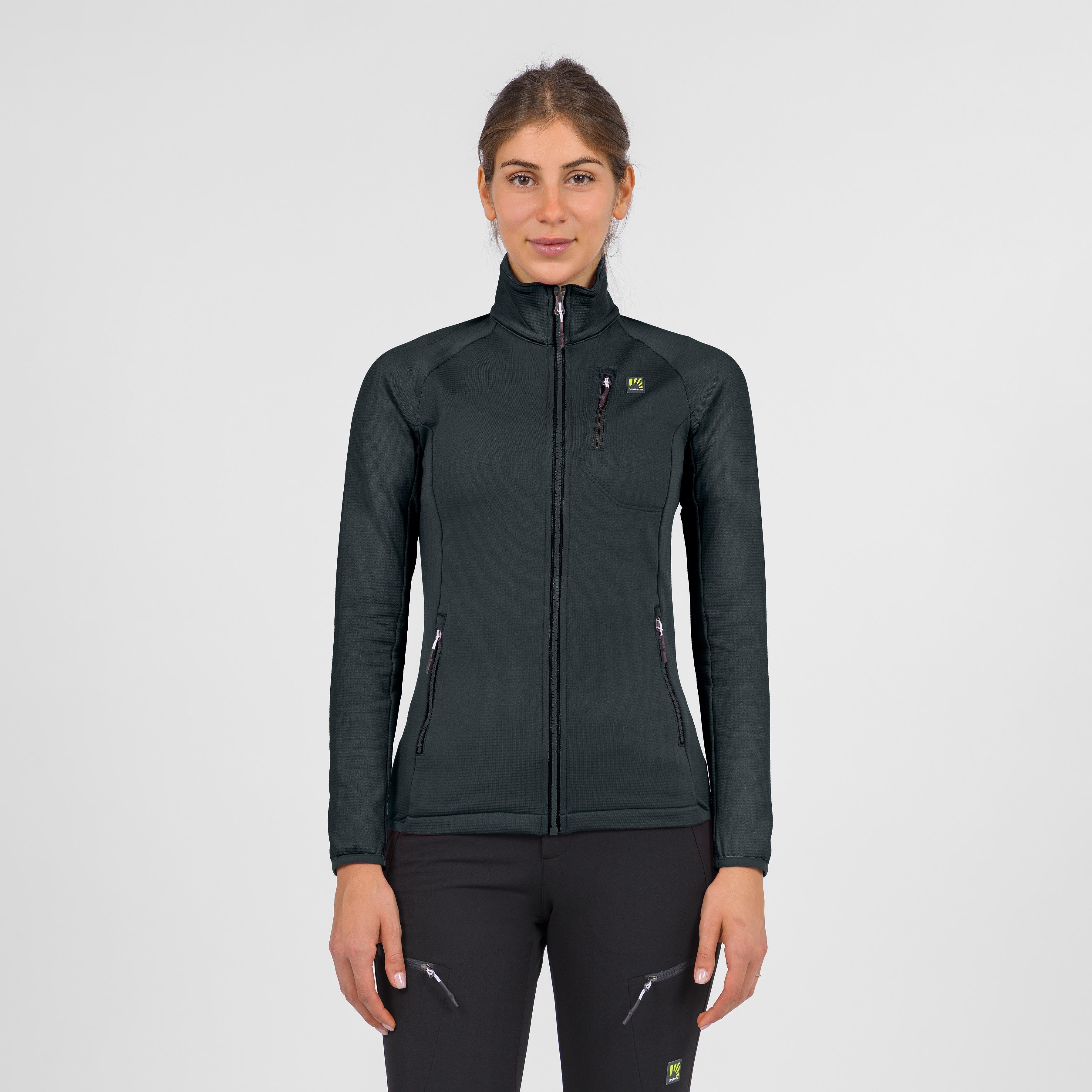Odle evo w full zip fleece - woodl.gray - karpos