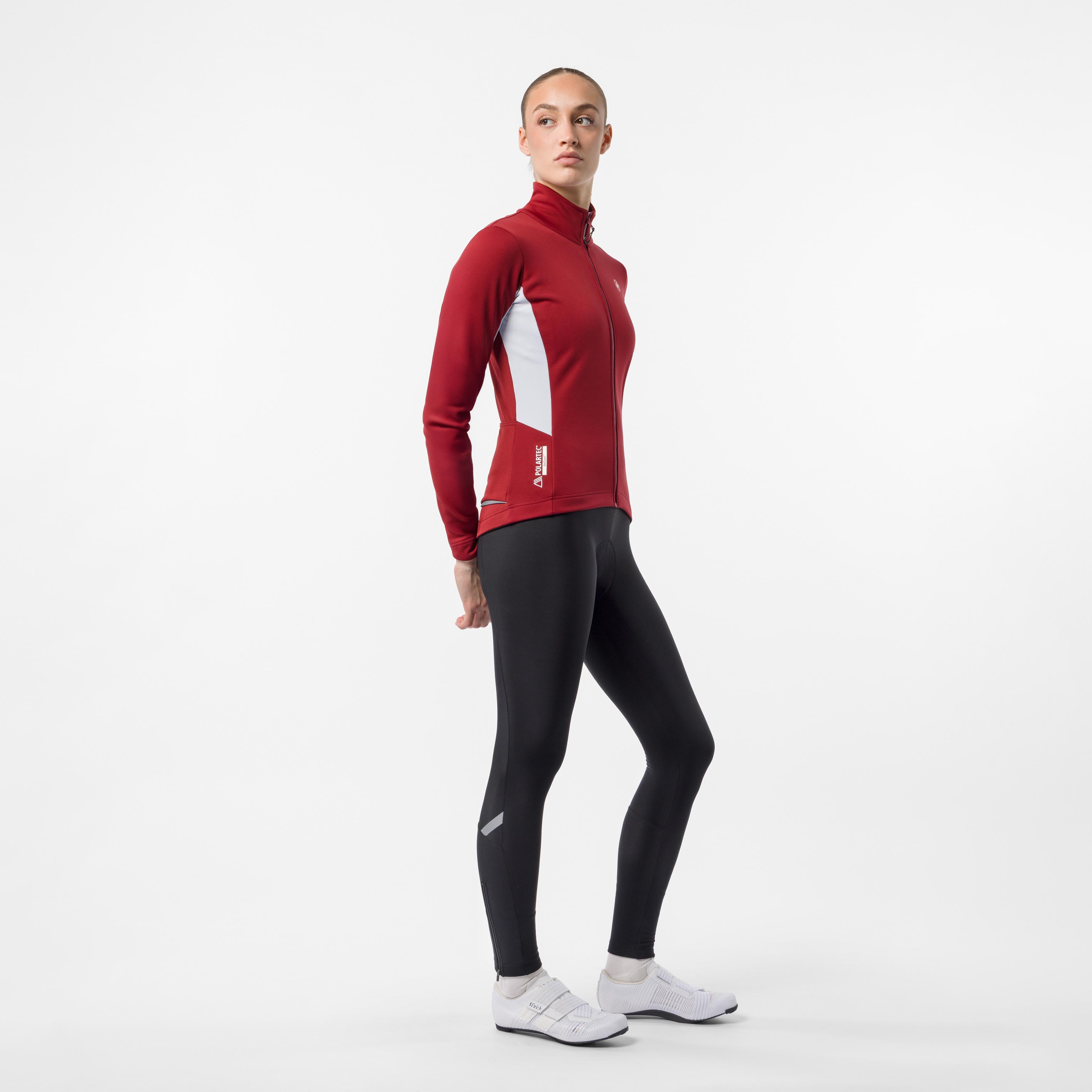 Entrata 2 w jacket - garnet/silver gray - castelli