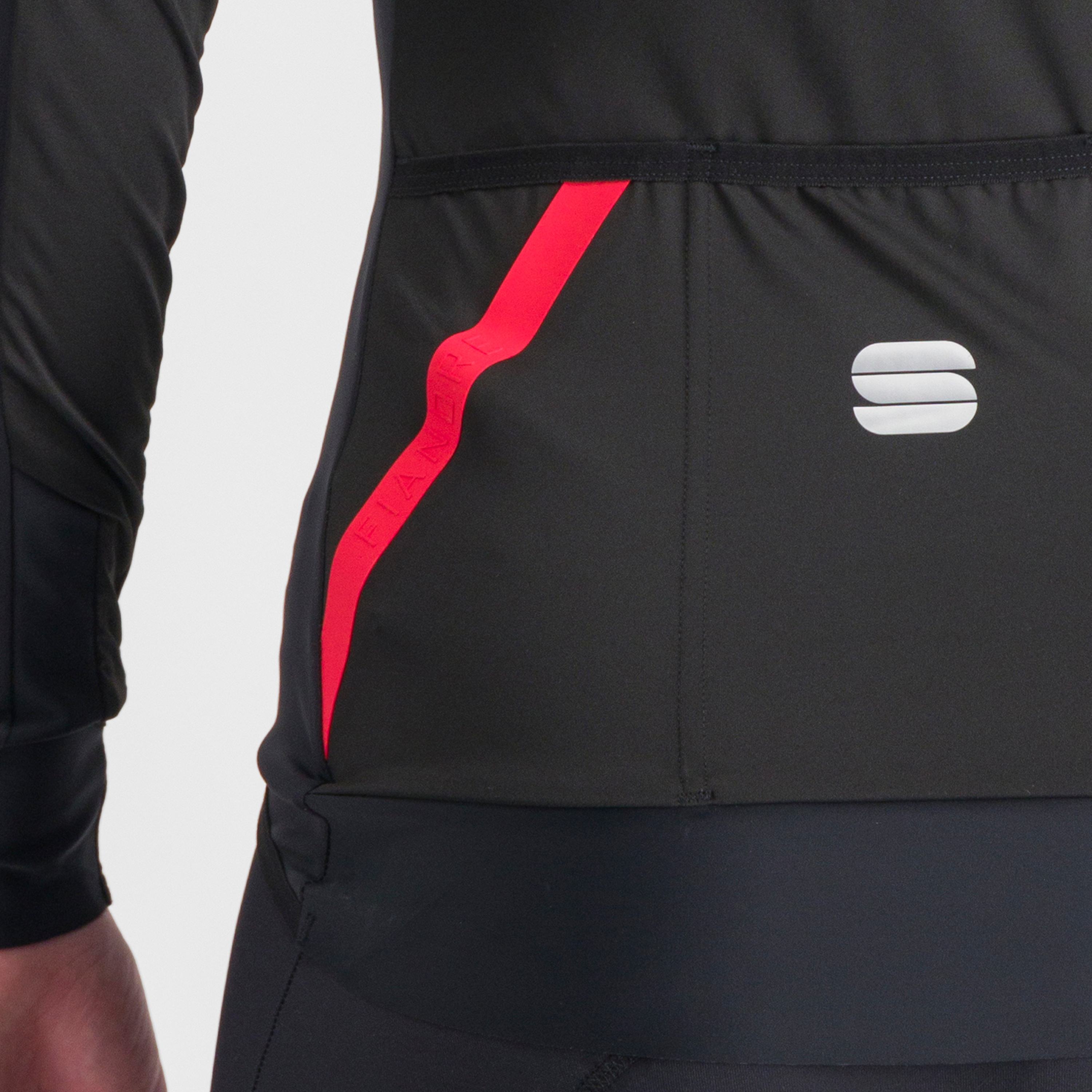 Fiandre light norain w jacket - black - sportful