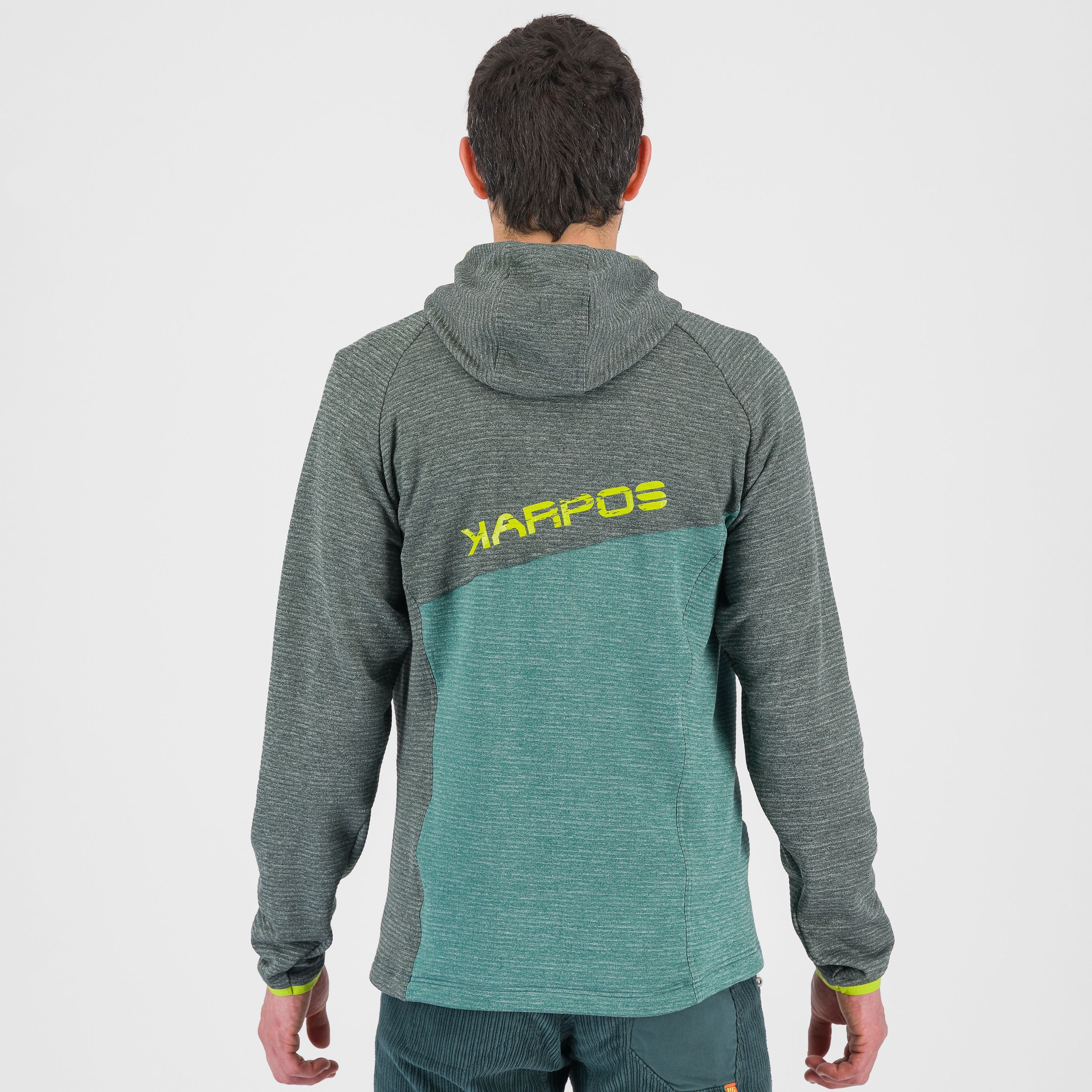 Camoscio hoodie - forest/north atlantic - karpos