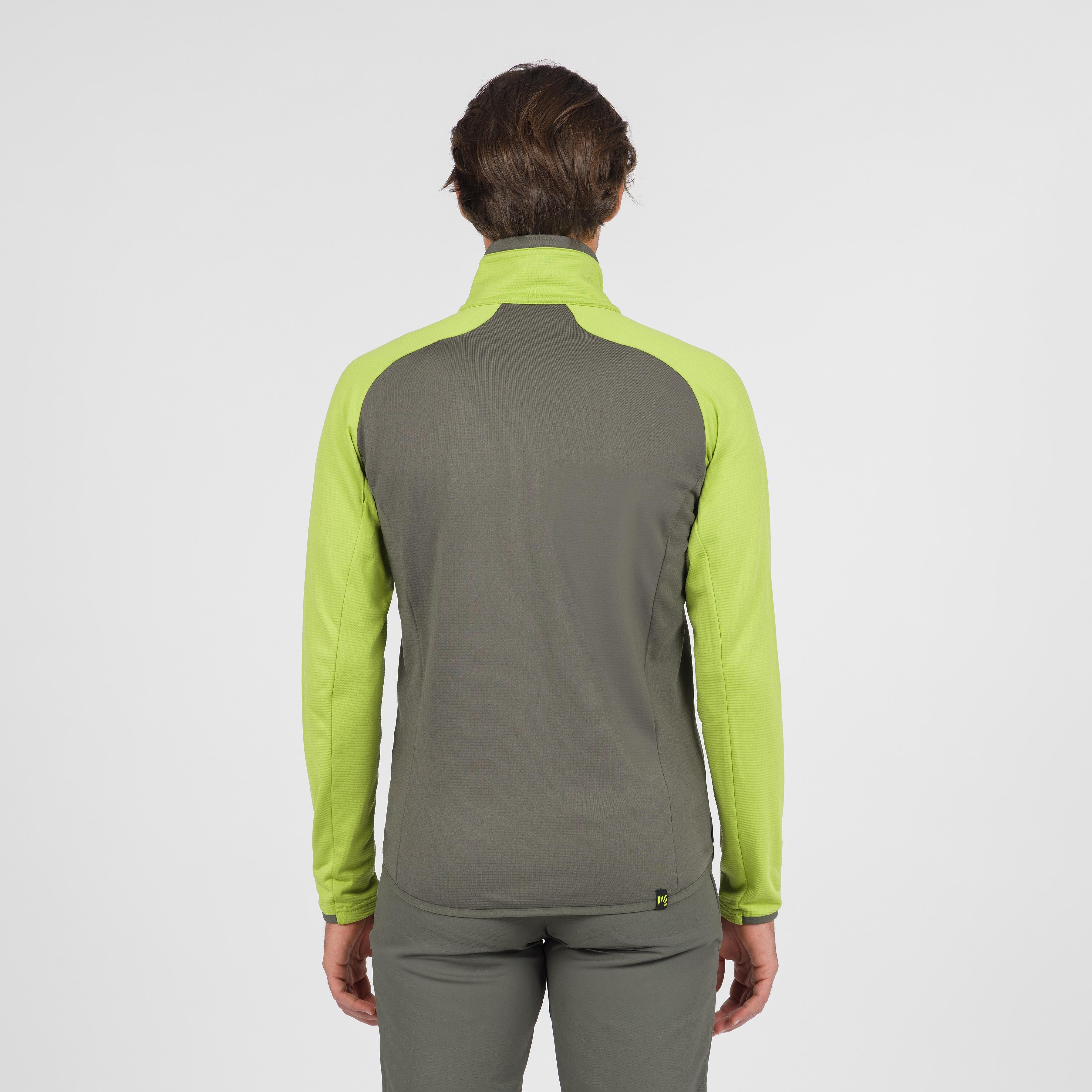 Odle evo full zip fleece - kambaba/dark citron - karpos