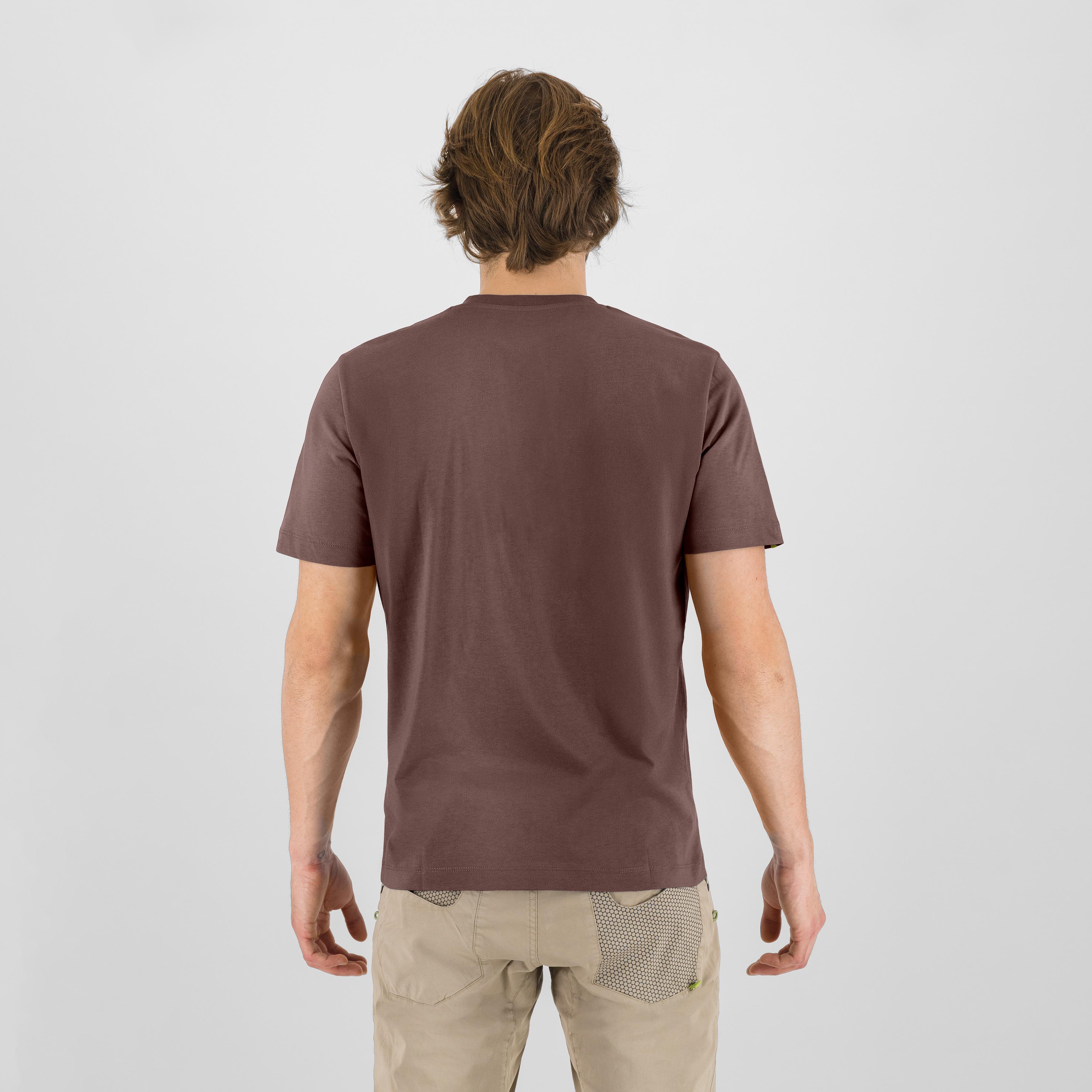 Explore t-shirt - gianduia brown - karpos