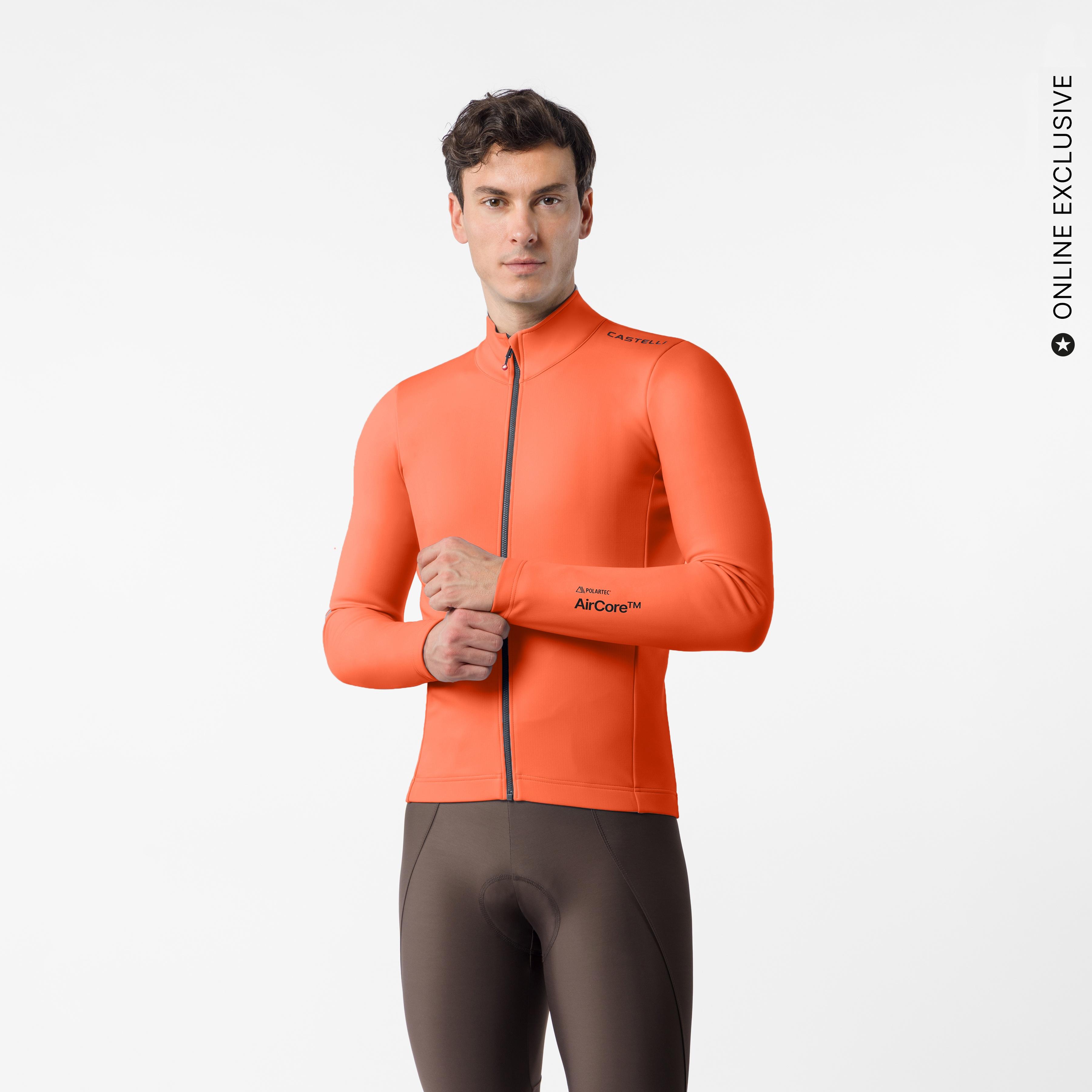 Espresso 2 jacket - brilliant orange - castelli