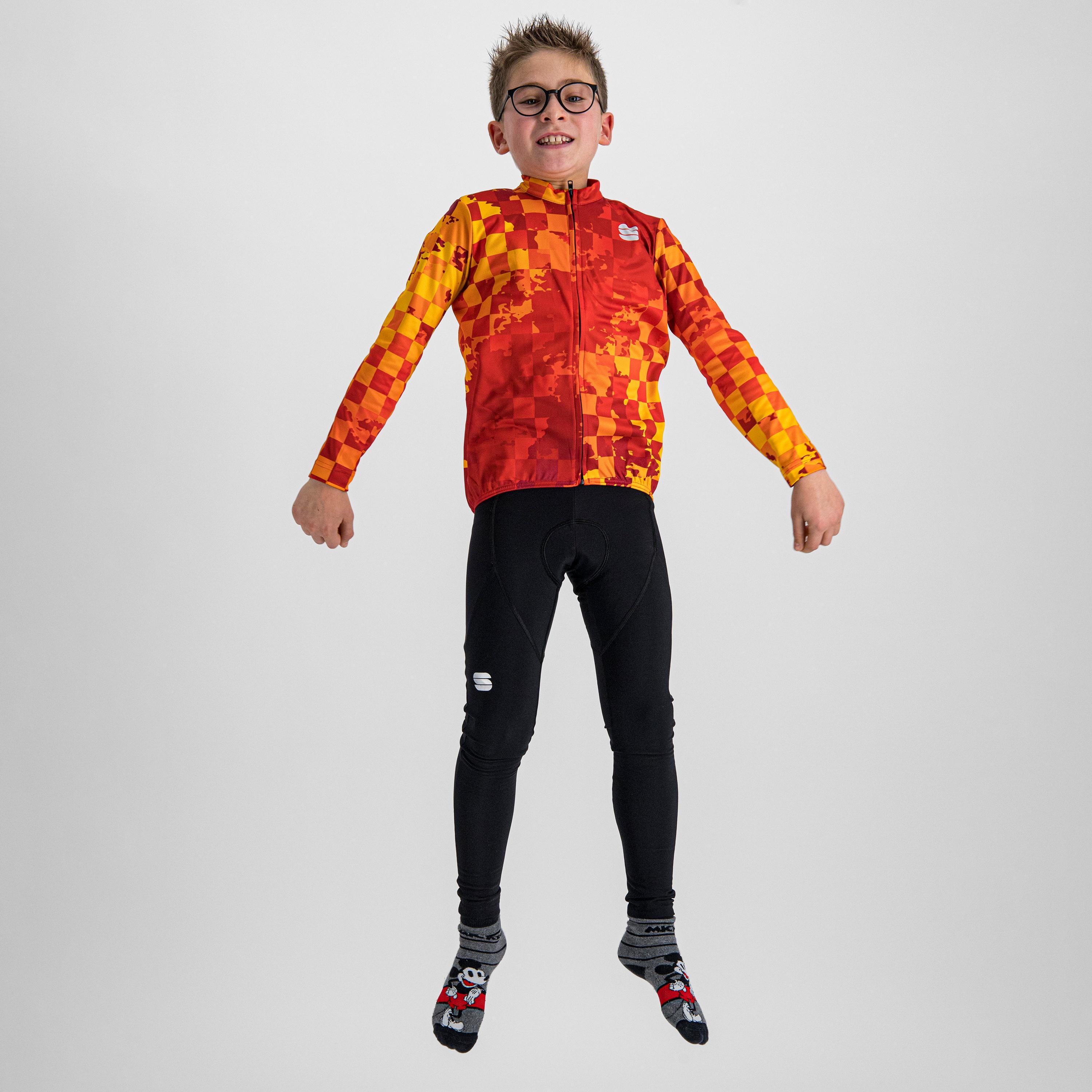 Kid th jersey - chili red - sportful