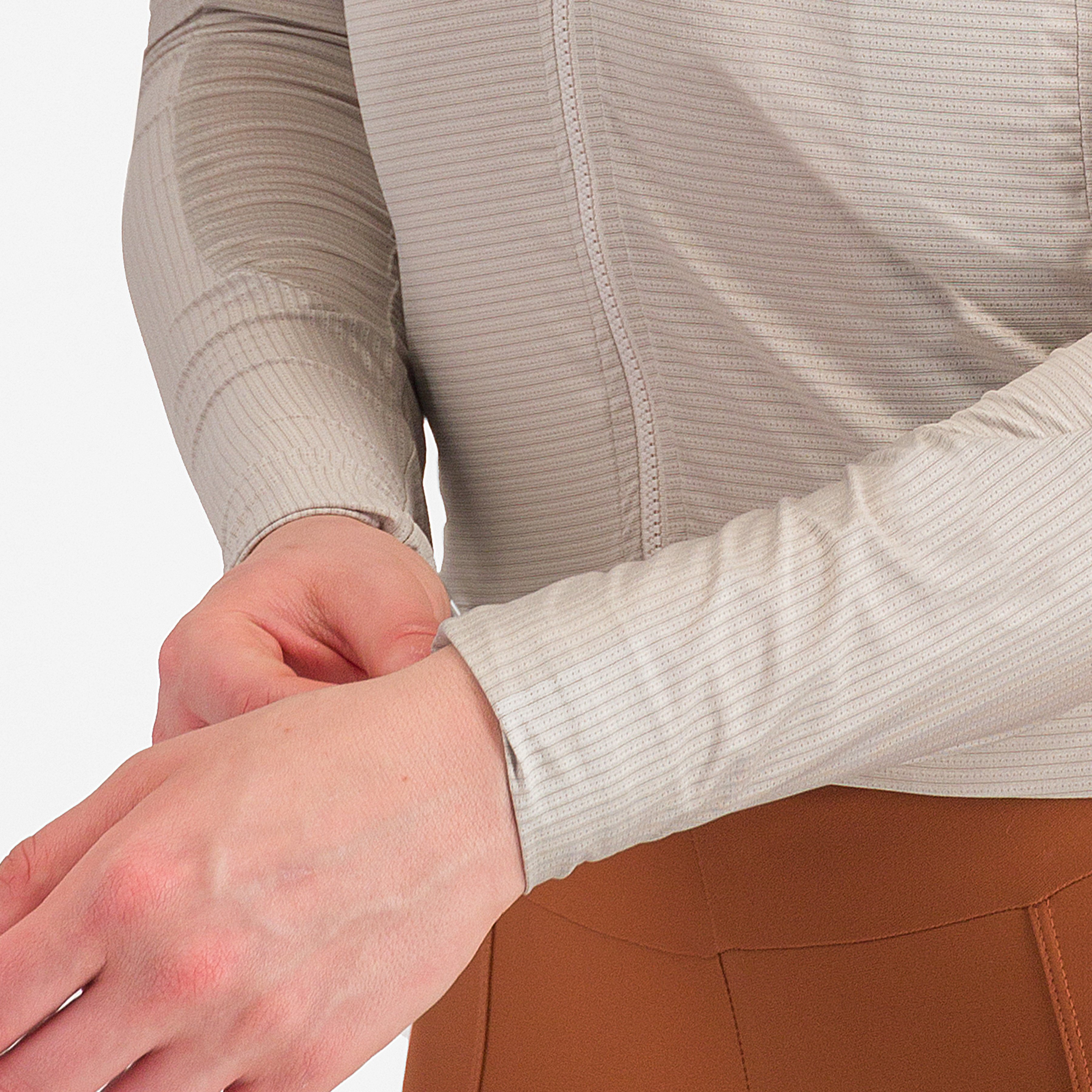 Espresso w long sleeve jersey - silver moon/dark gray - castelli