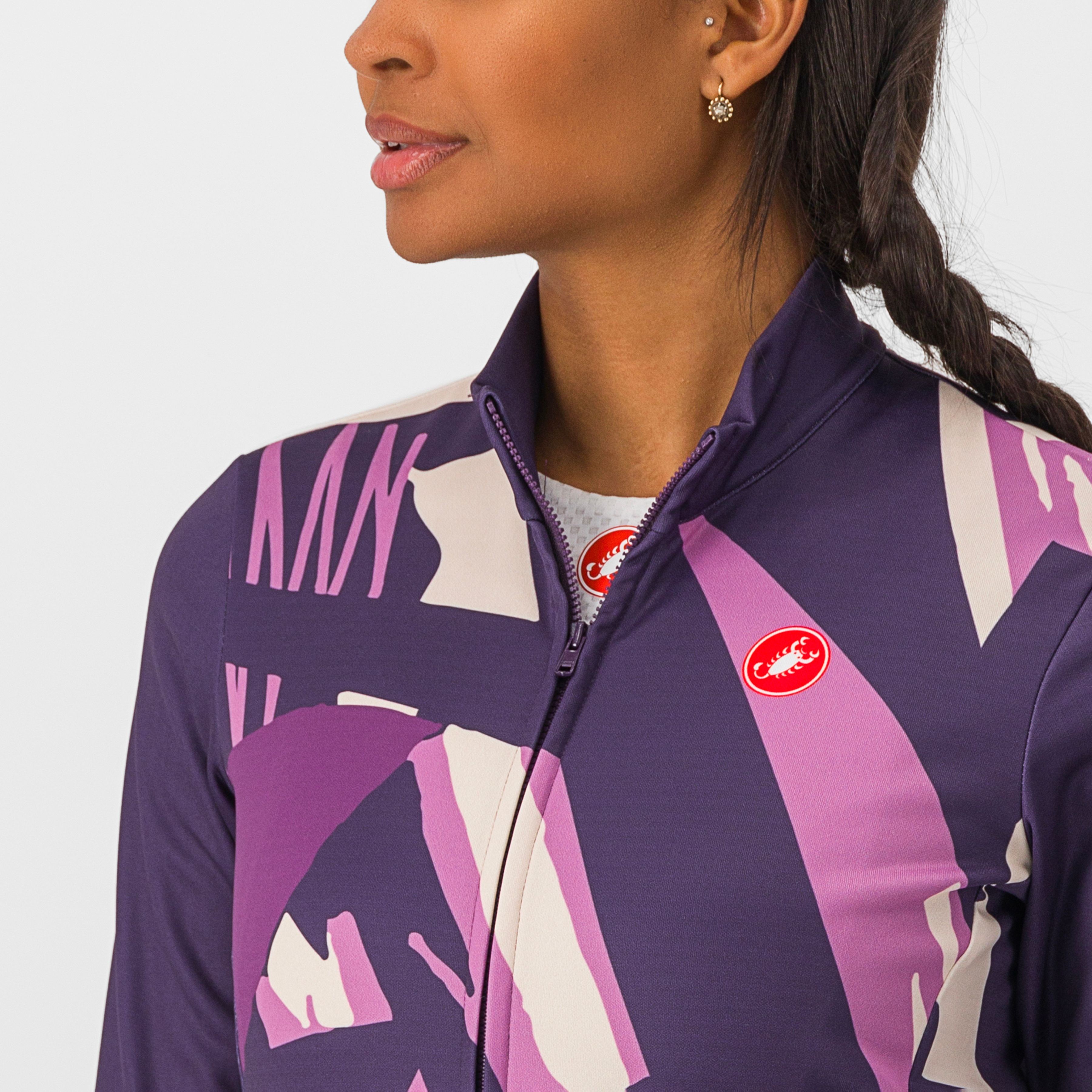 Tropicale ls jersey - night shade - castelli