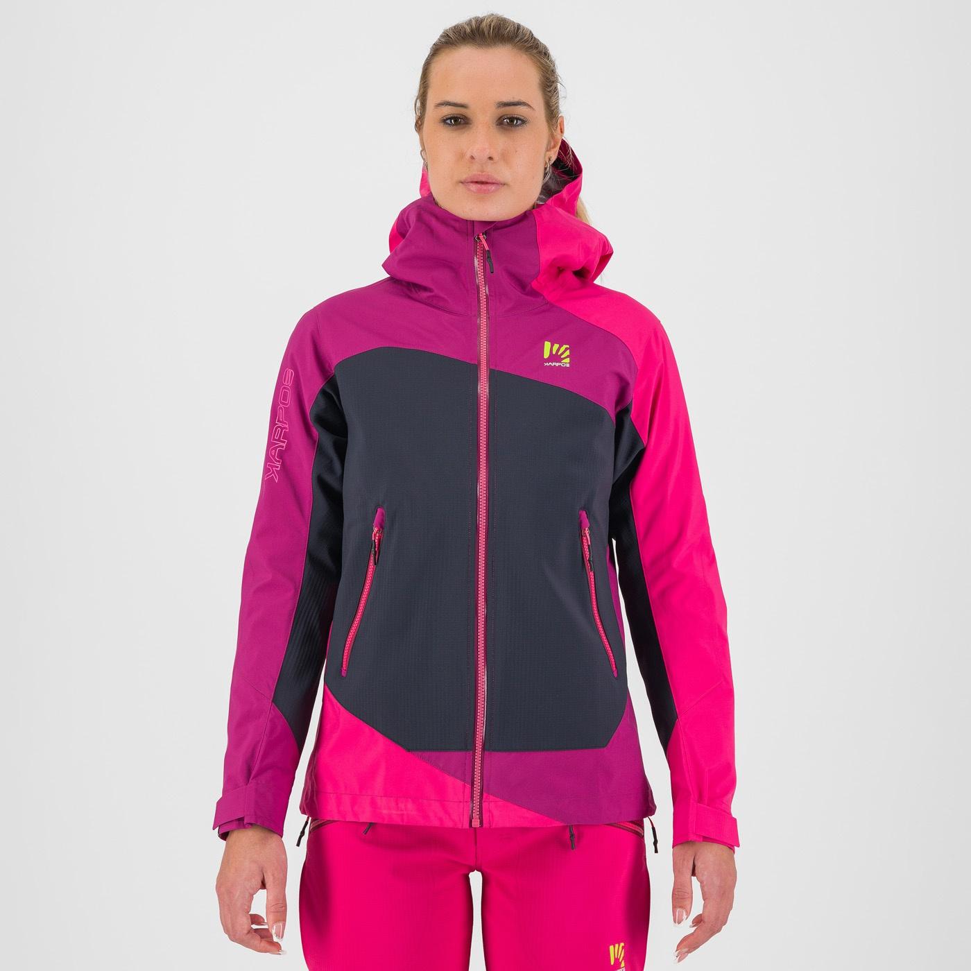 Marmolada w jacket - vulcan/boysenberry/pink - karpos