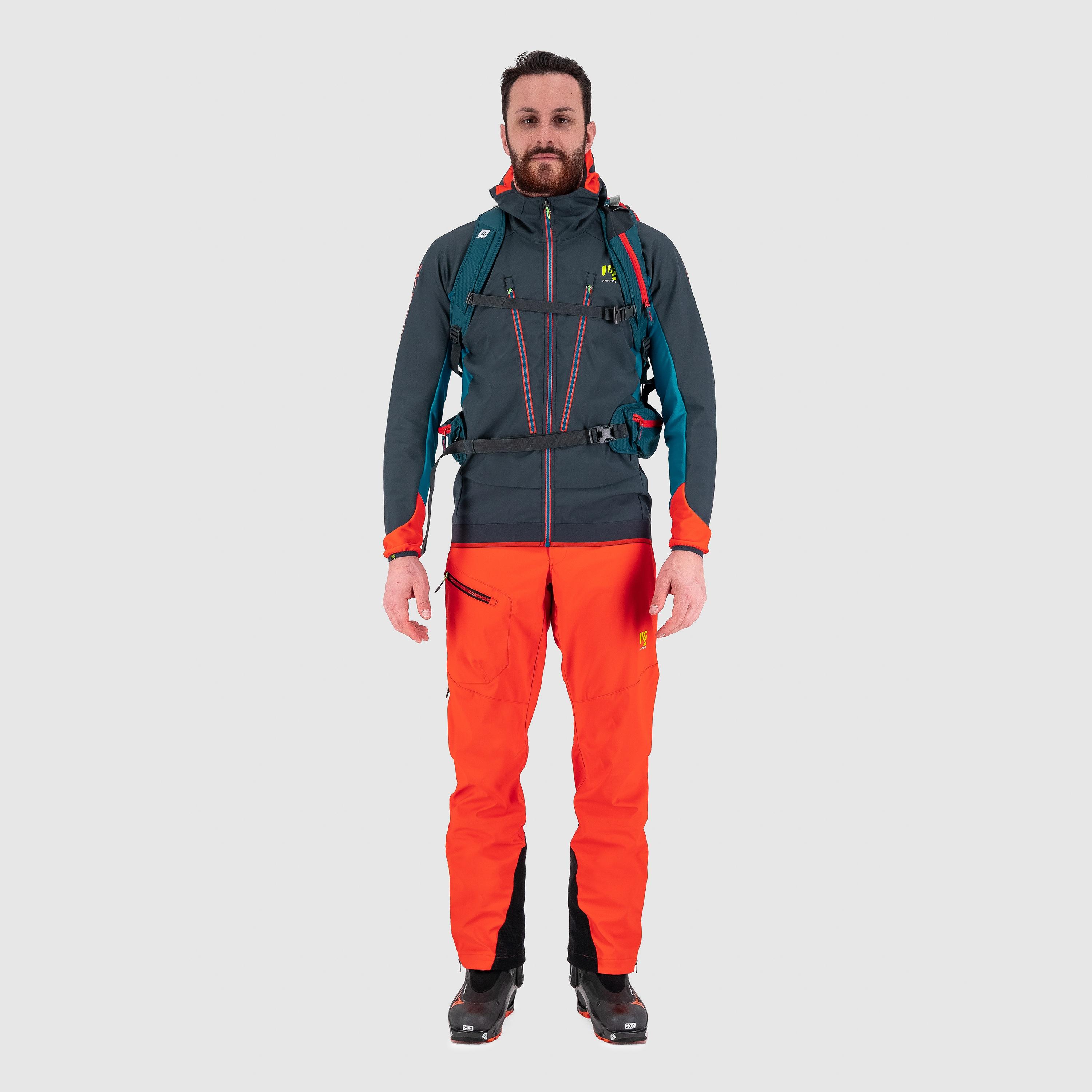 Piz palu' evo jacket - india ink/blue jewel - karpos