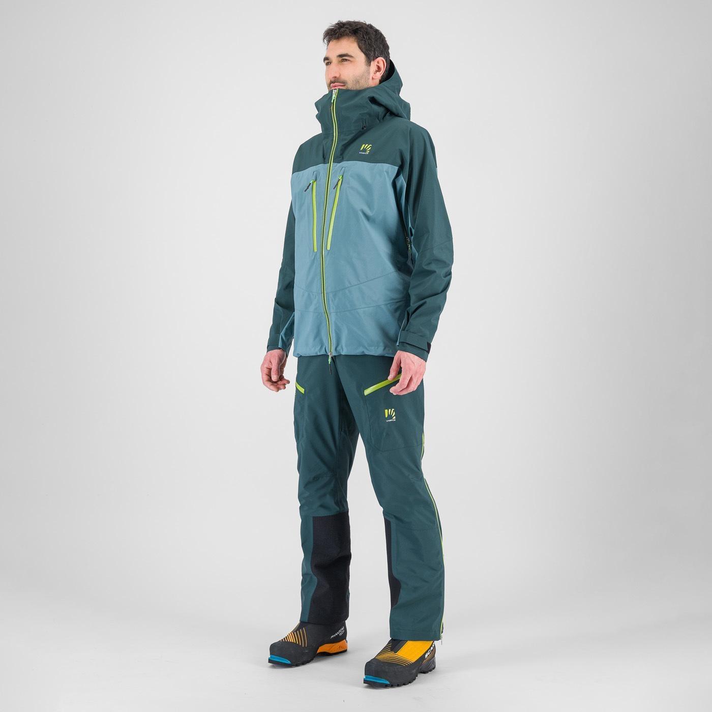 Highest goretex shell jacket - atlantic/forest - karpos